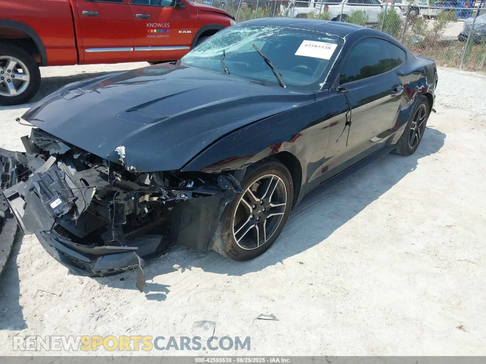2 Фотография поврежденного автомобиля 1FA6P8TH0M5126377 FORD MUSTANG 2021
