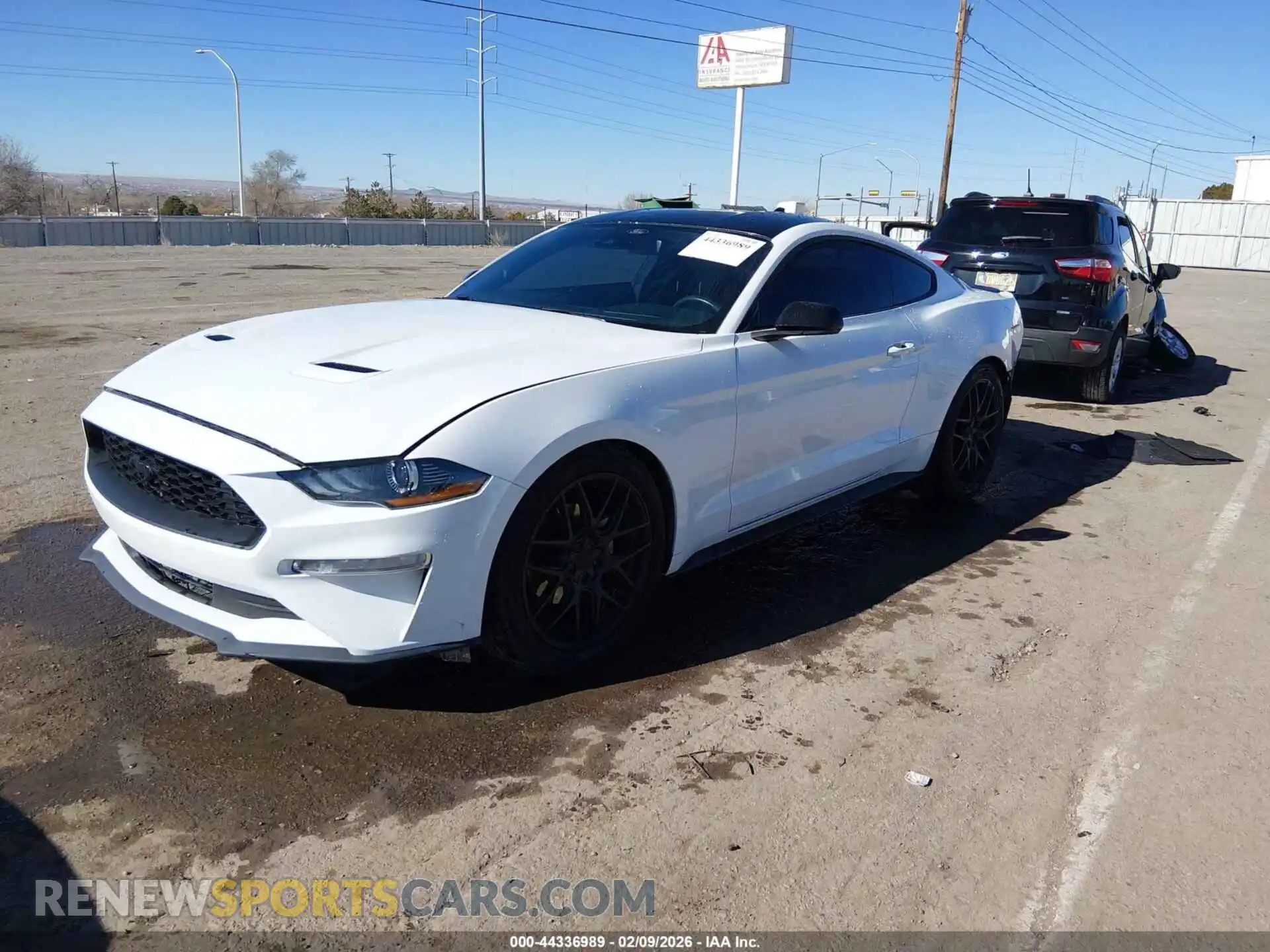 2 Photograph of a damaged car 1FA6P8TH1M5109202 FORD MUSTANG 2021