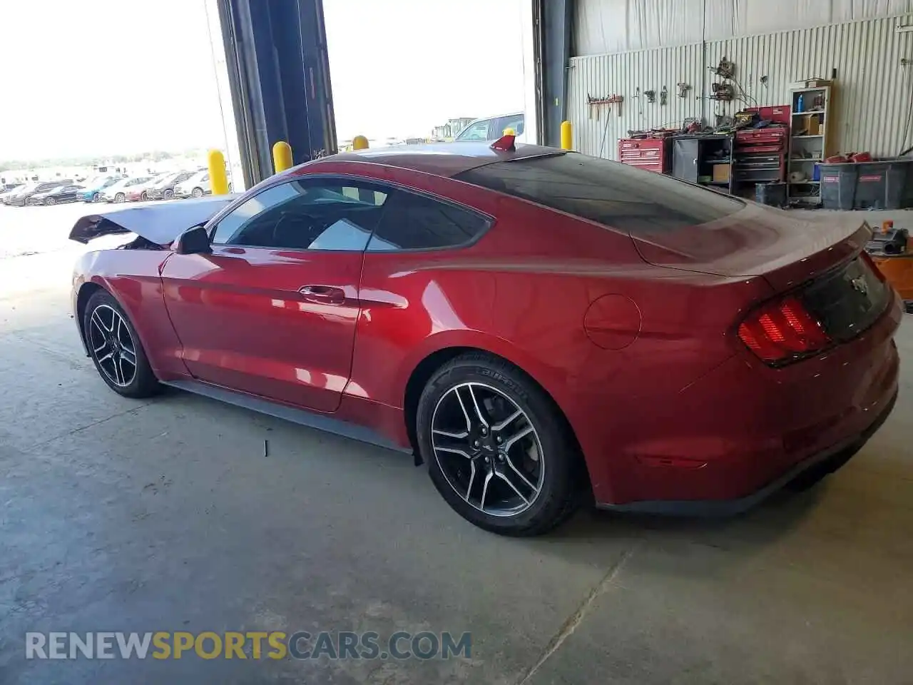 2 Photograph of a damaged car 1FA6P8TH1M5119390 FORD MUSTANG 2021