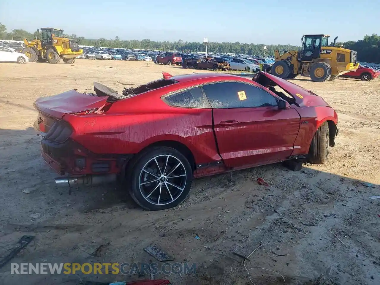 3 Photograph of a damaged car 1FA6P8TH1M5126520 FORD MUSTANG 2021