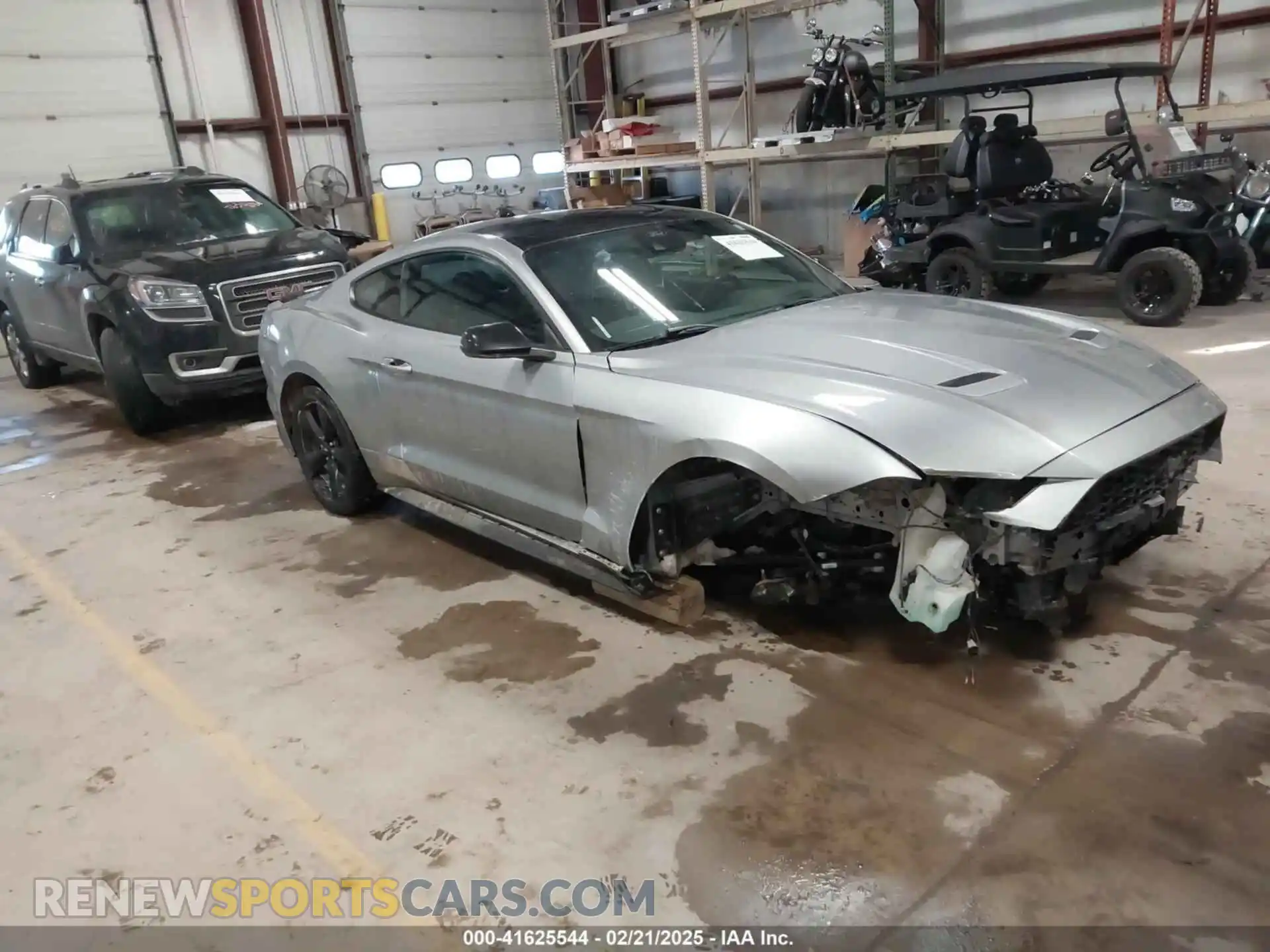 1 Photograph of a damaged car 1FA6P8TH1M5127800 FORD MUSTANG 2021