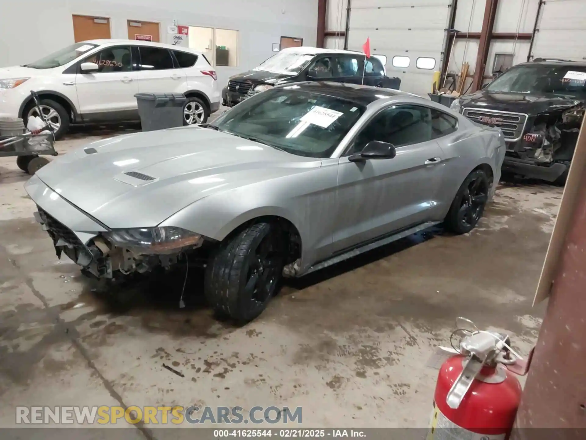 2 Photograph of a damaged car 1FA6P8TH1M5127800 FORD MUSTANG 2021