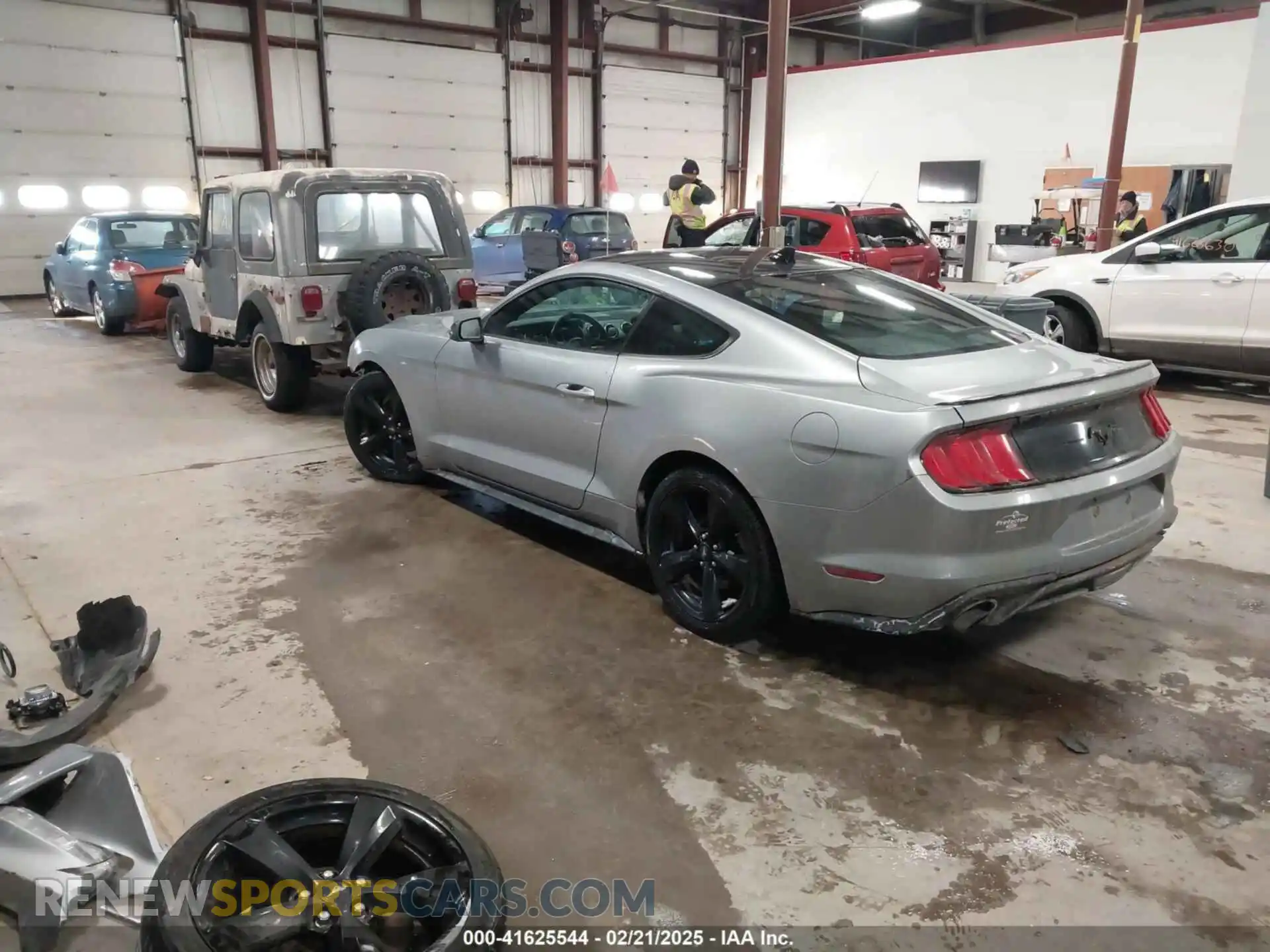 3 Photograph of a damaged car 1FA6P8TH1M5127800 FORD MUSTANG 2021
