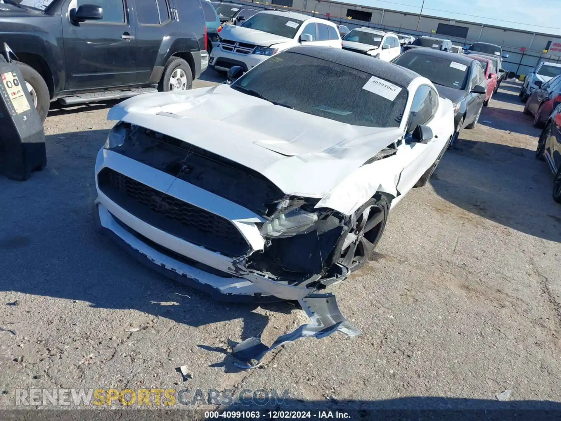 2 Photograph of a damaged car 1FA6P8TH1M5148873 FORD MUSTANG 2021