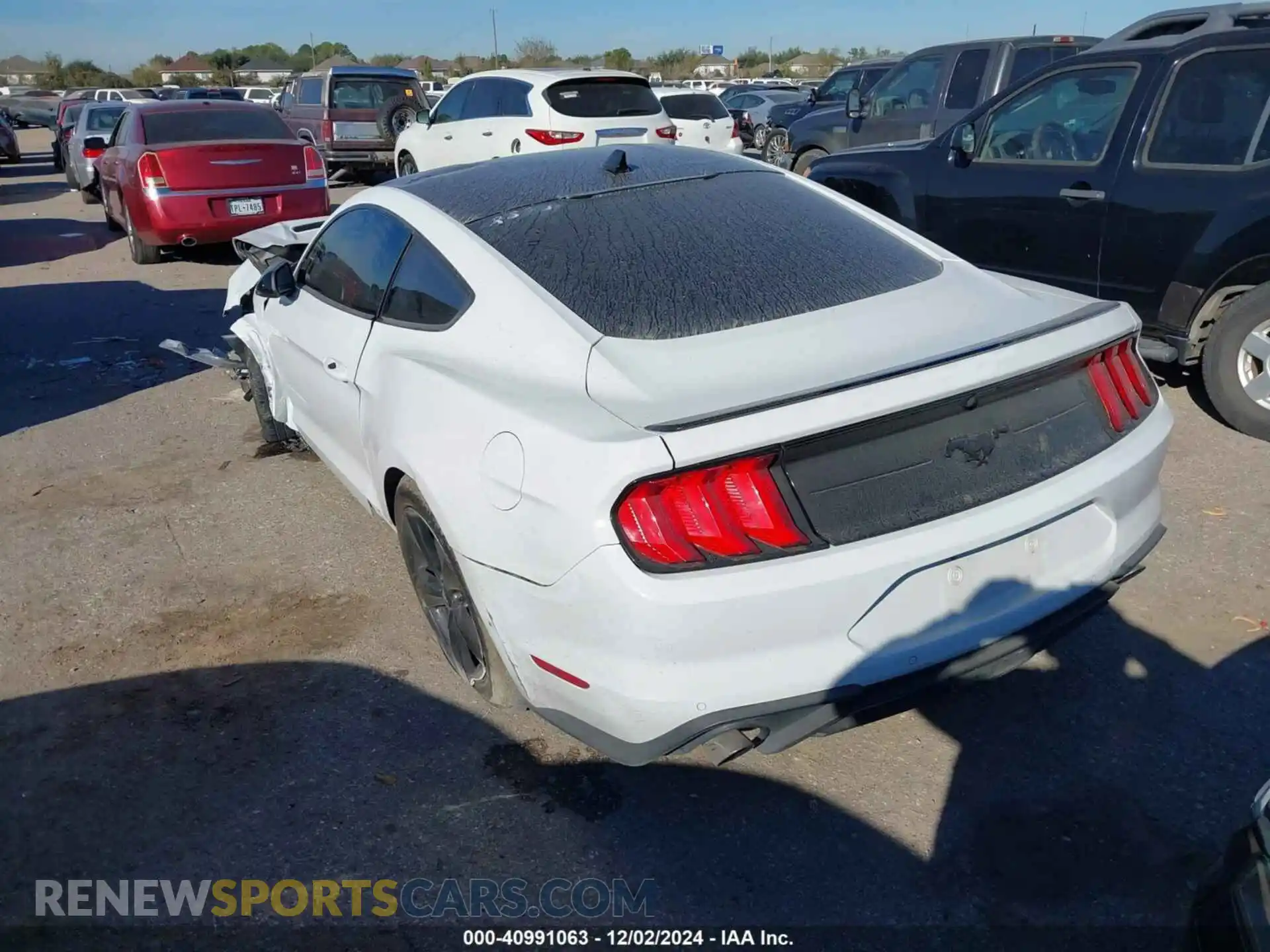 3 Photograph of a damaged car 1FA6P8TH1M5148873 FORD MUSTANG 2021
