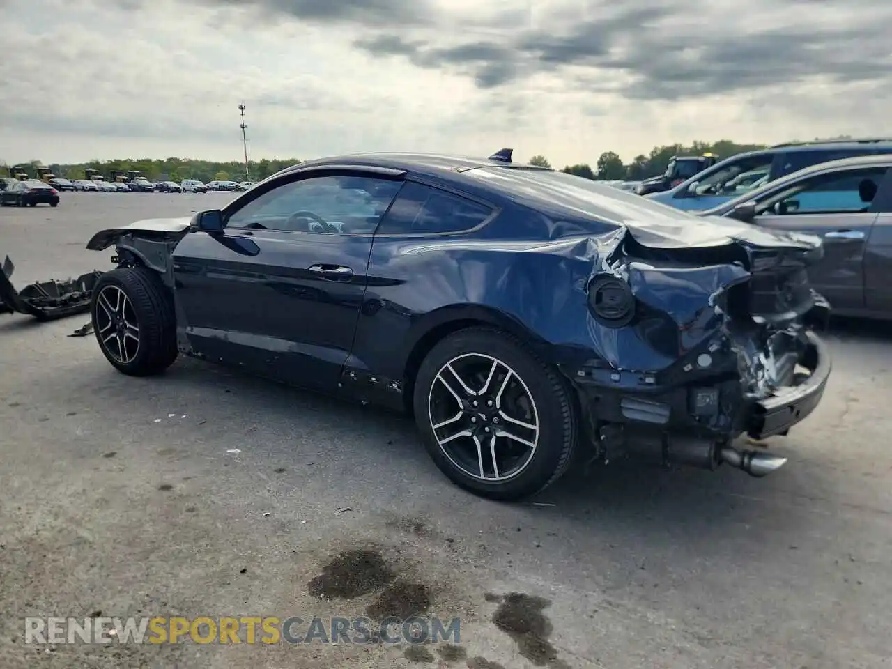 2 Photograph of a damaged car 1FA6P8TH2M5113470 FORD MUSTANG 2021