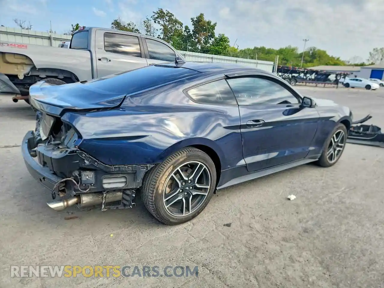 3 Photograph of a damaged car 1FA6P8TH2M5113470 FORD MUSTANG 2021