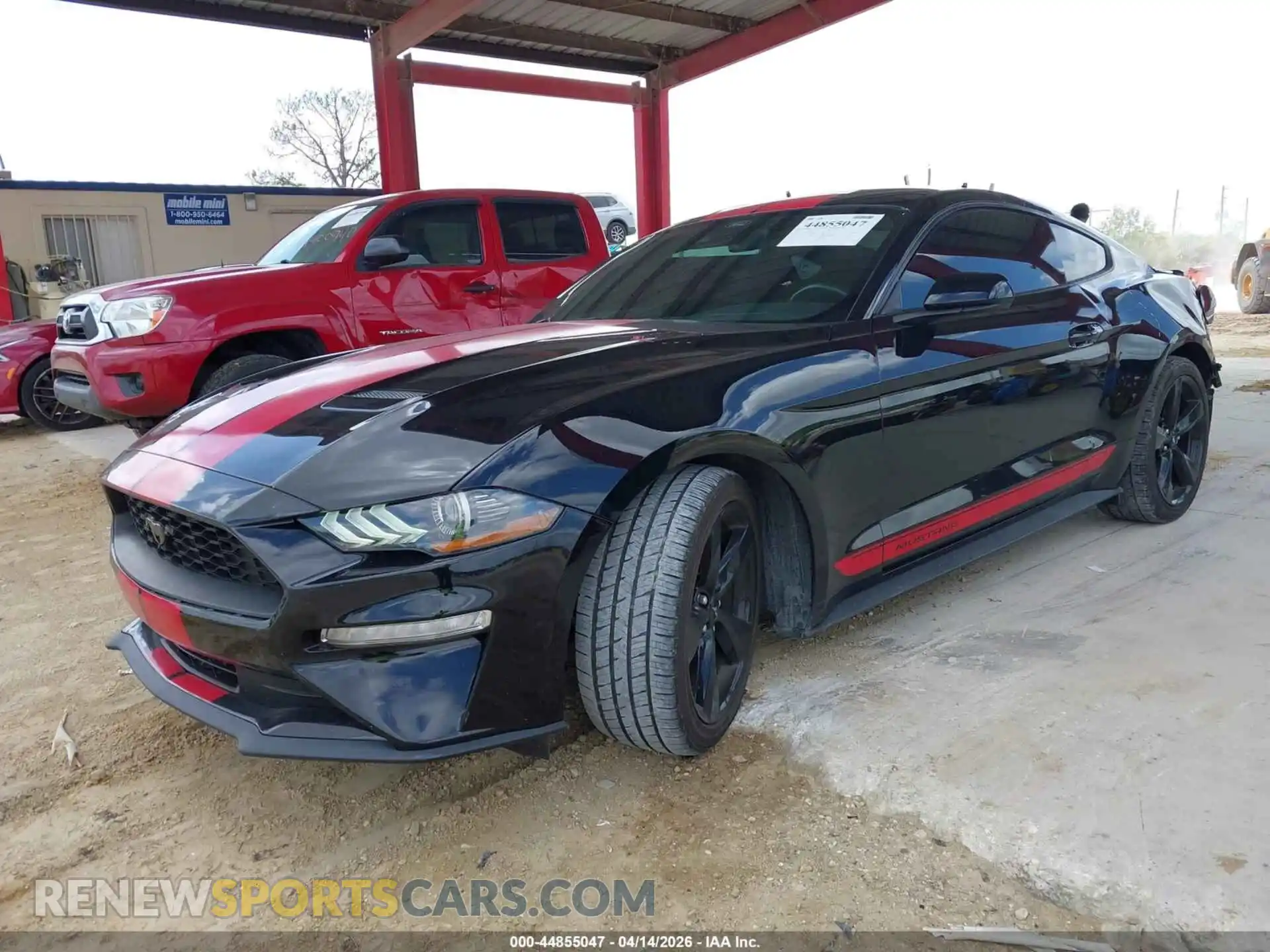 2 Photograph of a damaged car 1FA6P8TH2M5117342 FORD MUSTANG 2021