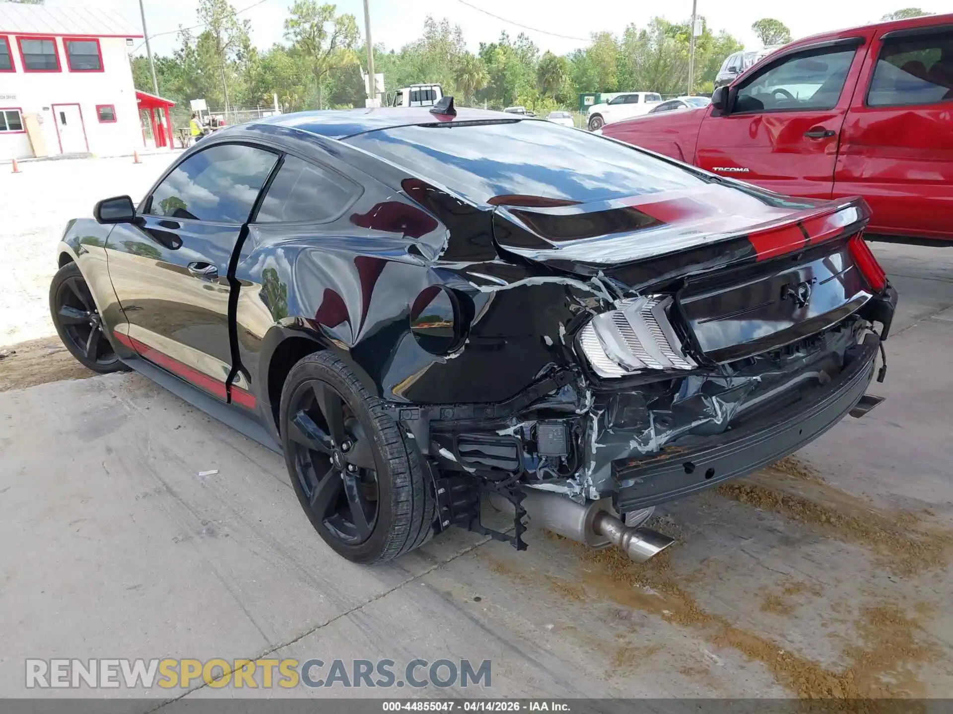 3 Photograph of a damaged car 1FA6P8TH2M5117342 FORD MUSTANG 2021