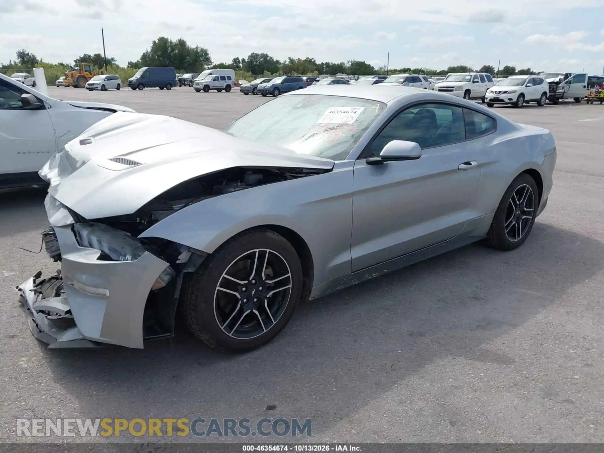 2 Photograph of a damaged car 1FA6P8TH2M5135064 FORD MUSTANG 2021