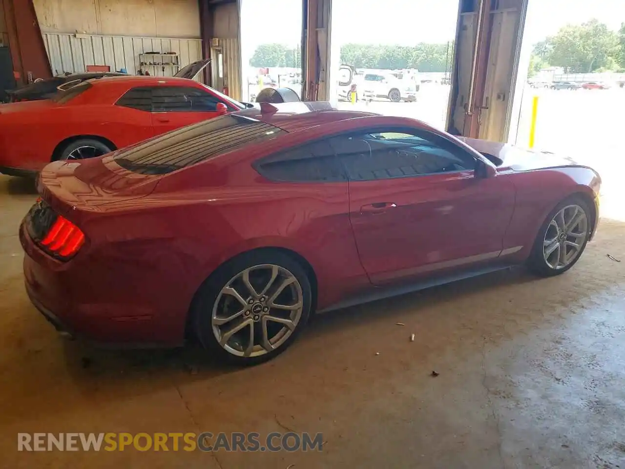 3 Фотография поврежденного автомобиля 1FA6P8TH2M5149305 FORD MUSTANG 2021