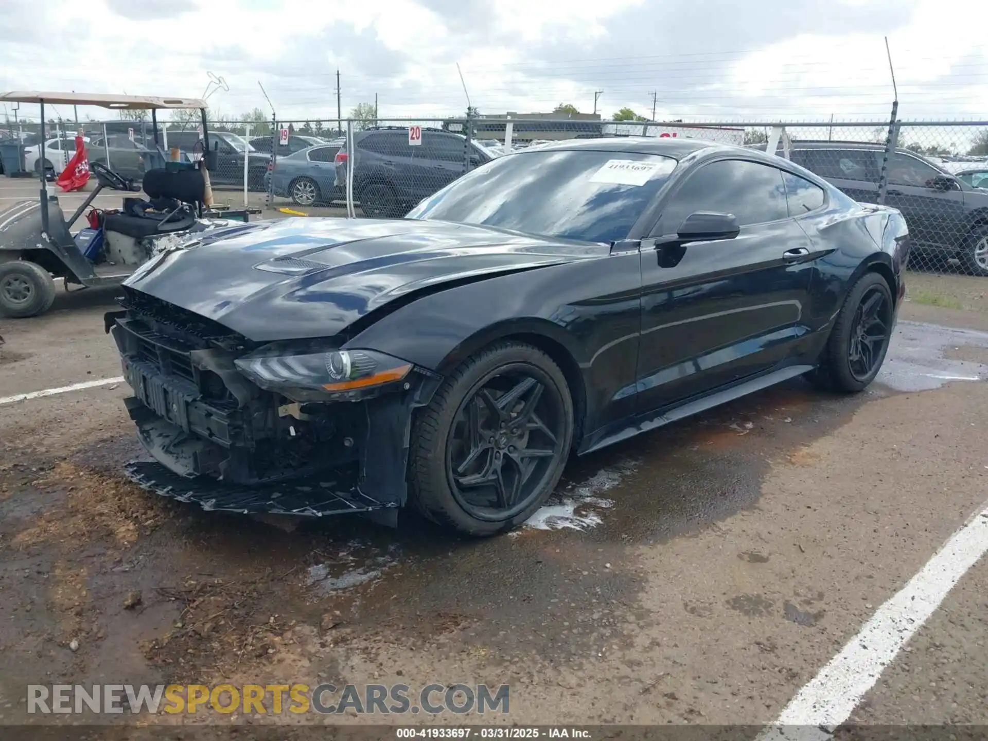 2 Photograph of a damaged car 1FA6P8TH2M5155461 FORD MUSTANG 2021