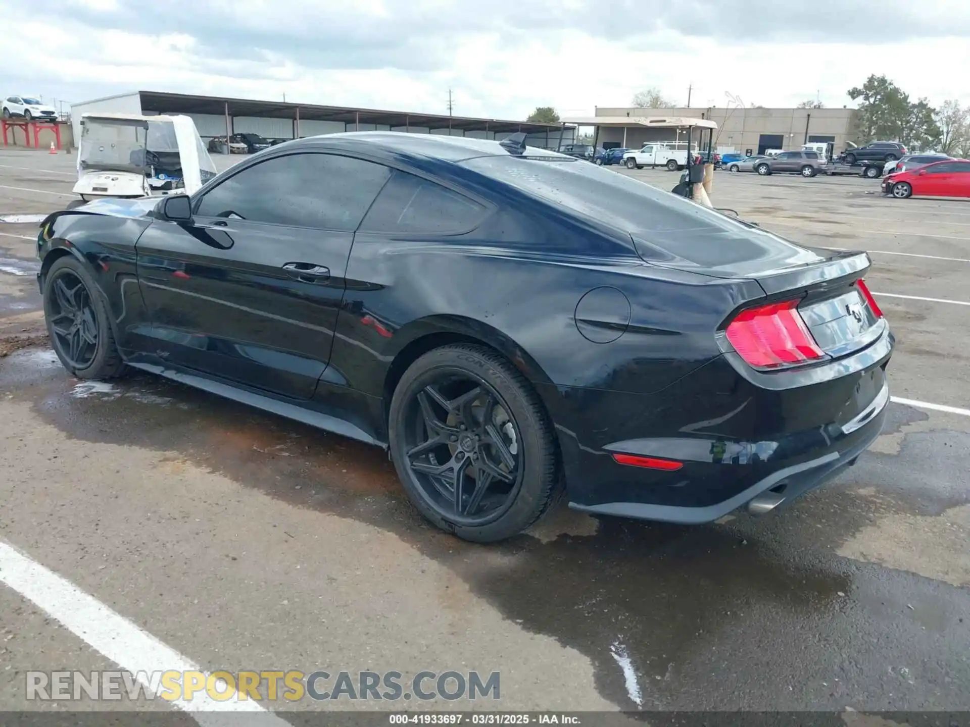 3 Photograph of a damaged car 1FA6P8TH2M5155461 FORD MUSTANG 2021