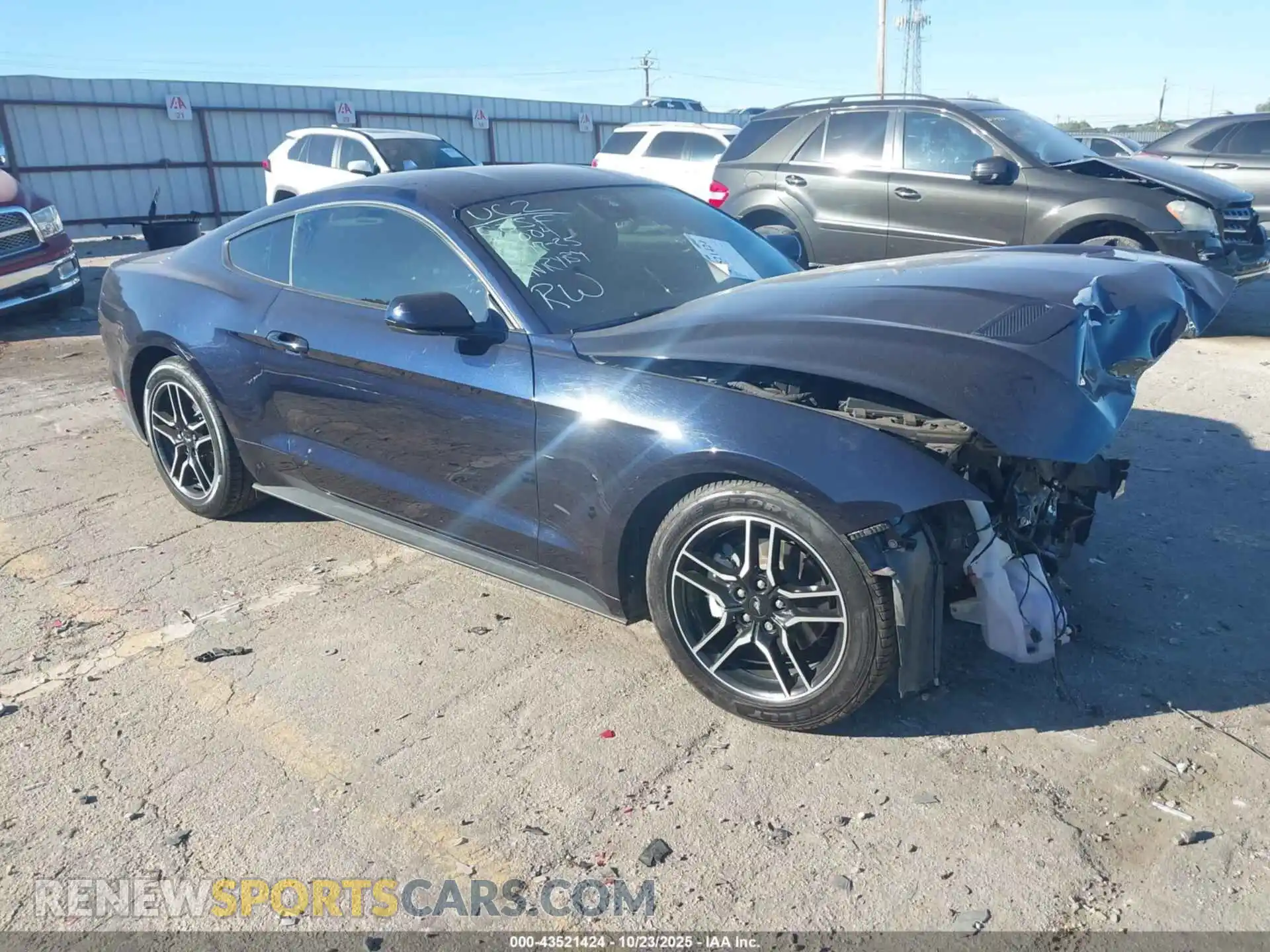 1 Photograph of a damaged car 1FA6P8TH2M5157291 FORD MUSTANG 2021