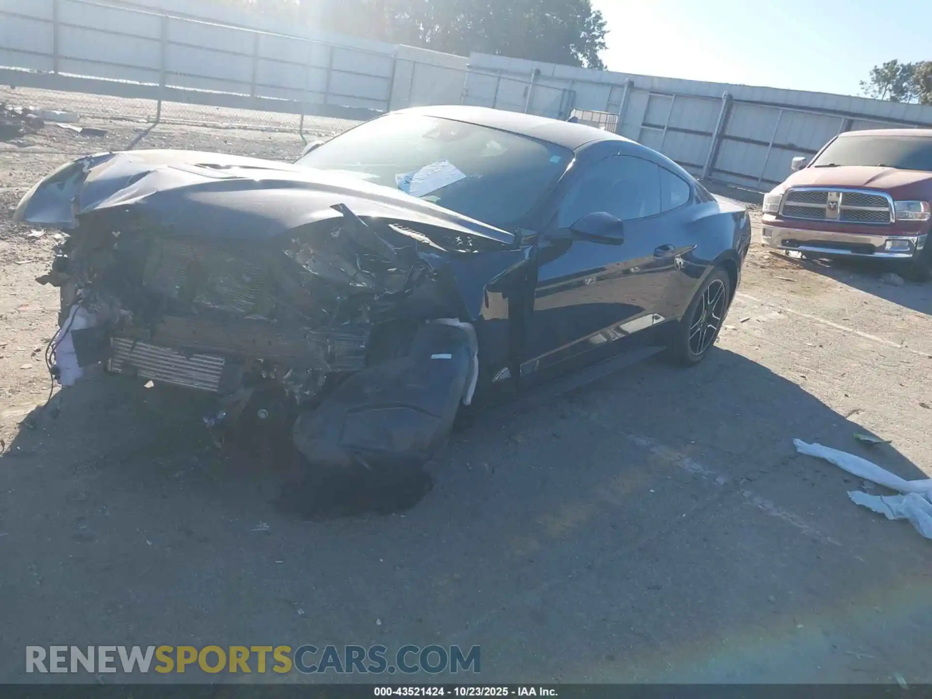 2 Photograph of a damaged car 1FA6P8TH2M5157291 FORD MUSTANG 2021