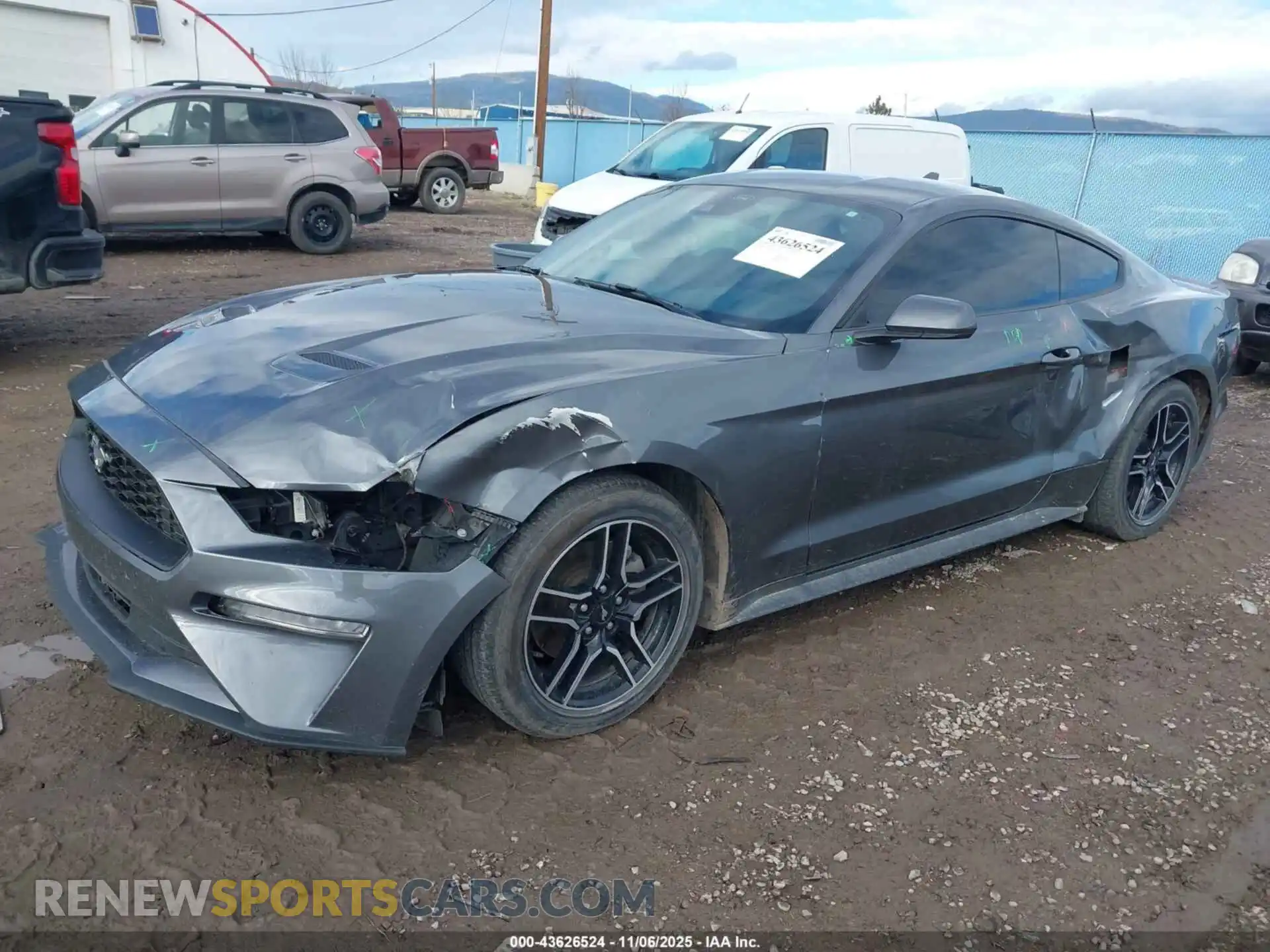 2 Photograph of a damaged car 1FA6P8TH3M5158241 FORD MUSTANG 2021