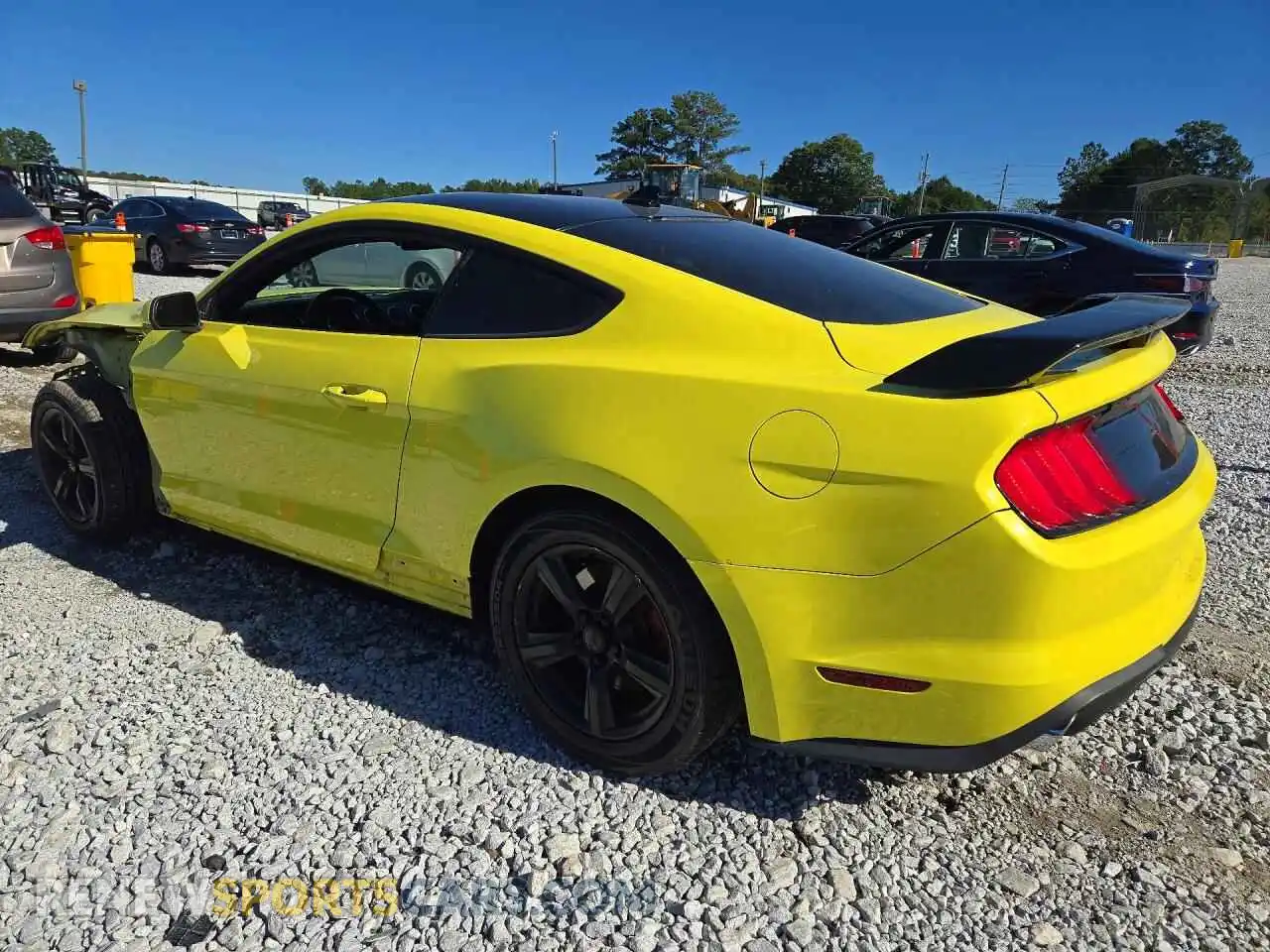 2 Photograph of a damaged car 1FA6P8TH4M5140170 FORD MUSTANG 2021