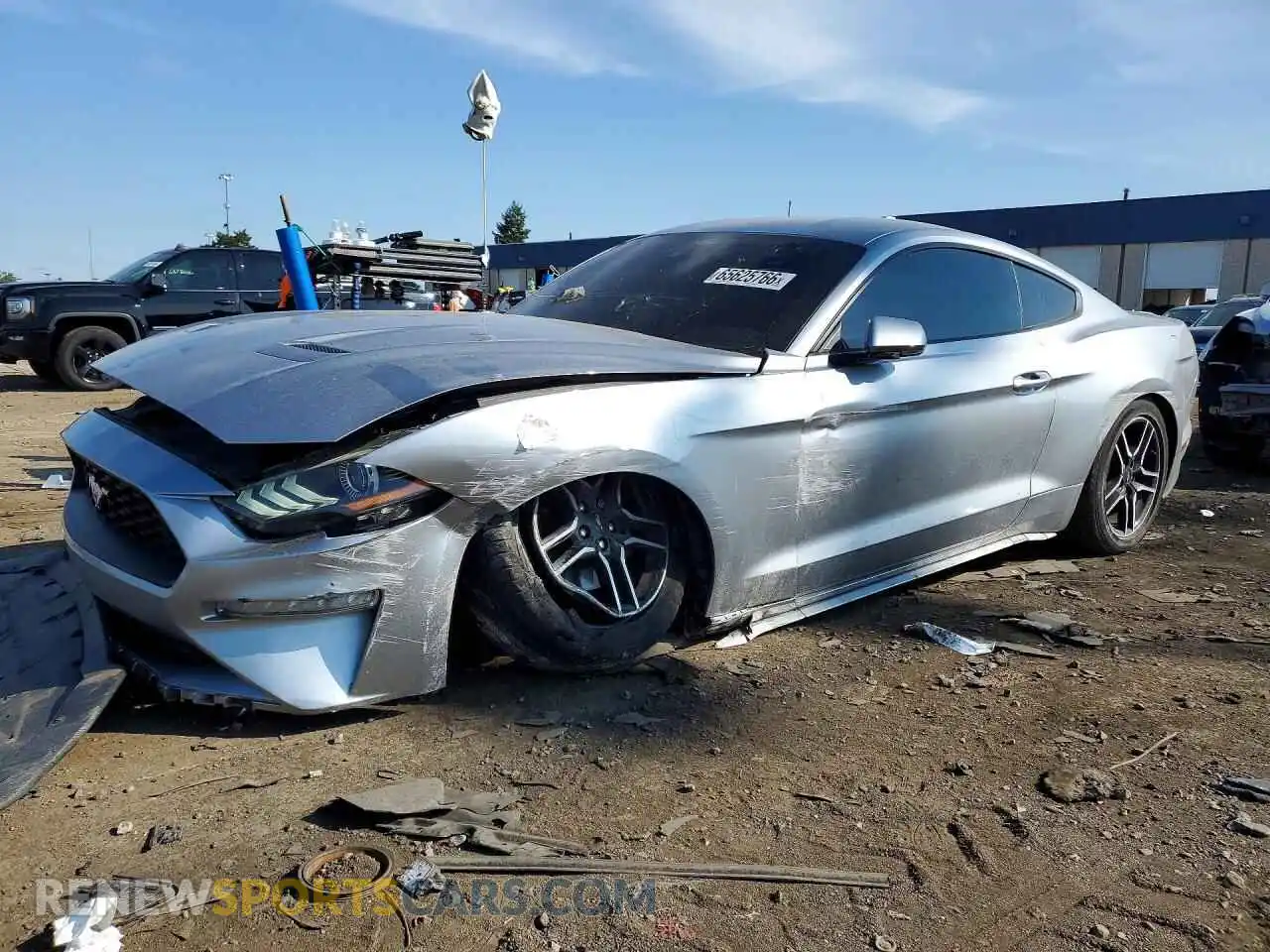 1 Photograph of a damaged car 1FA6P8TH4M5142095 FORD MUSTANG 2021