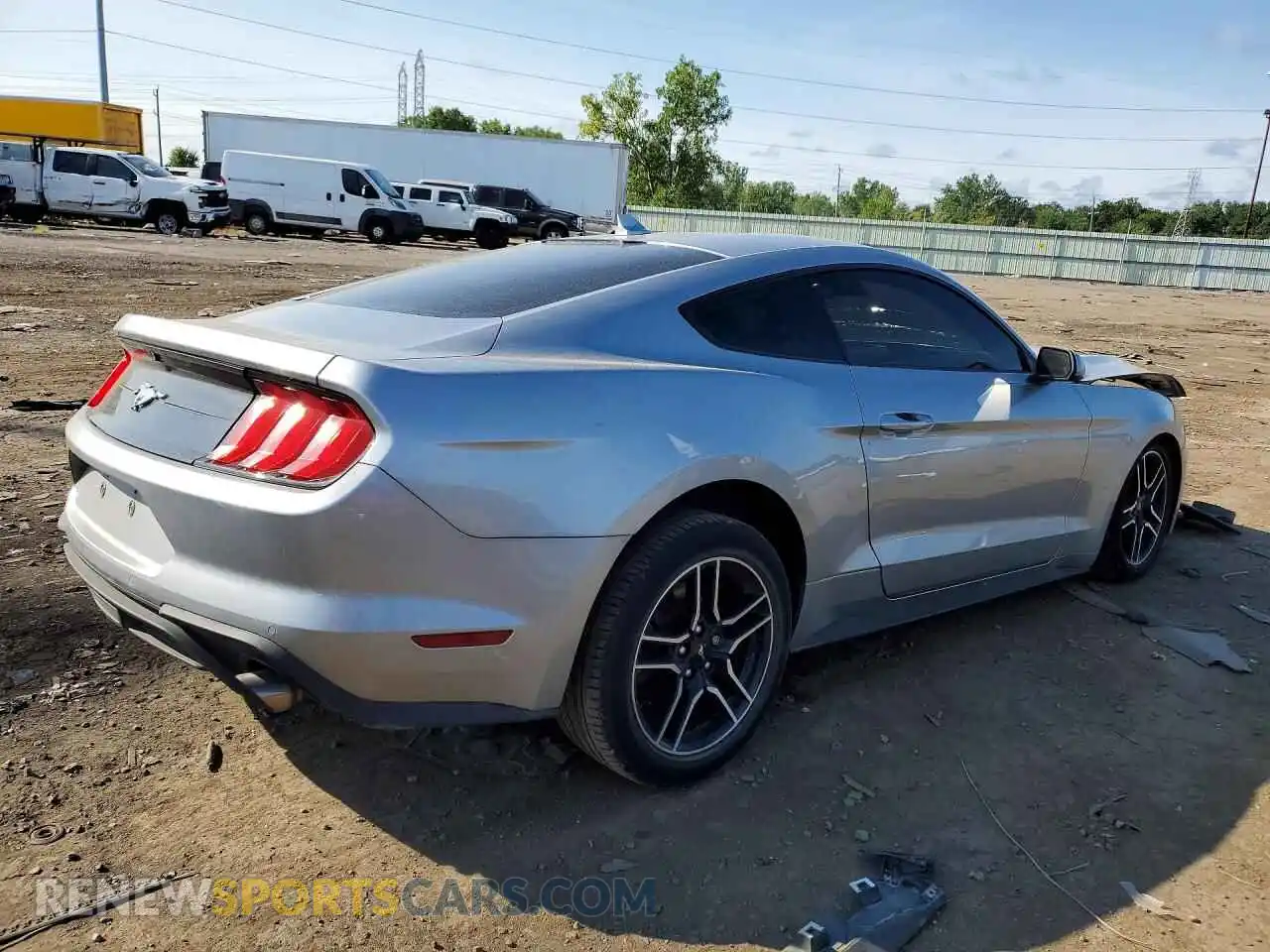 3 Photograph of a damaged car 1FA6P8TH4M5142095 FORD MUSTANG 2021