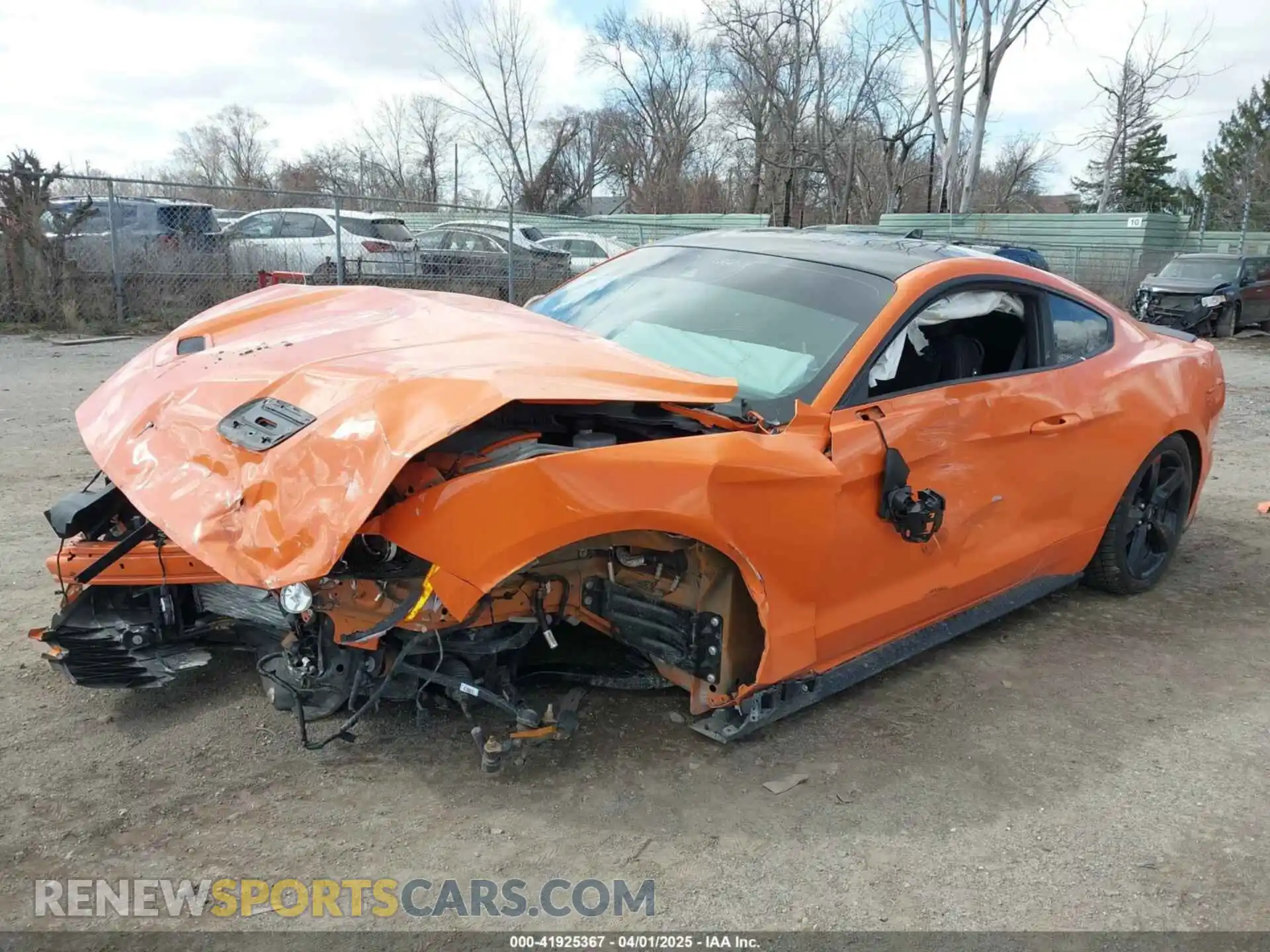 2 Photograph of a damaged car 1FA6P8TH5M5117559 FORD MUSTANG 2021