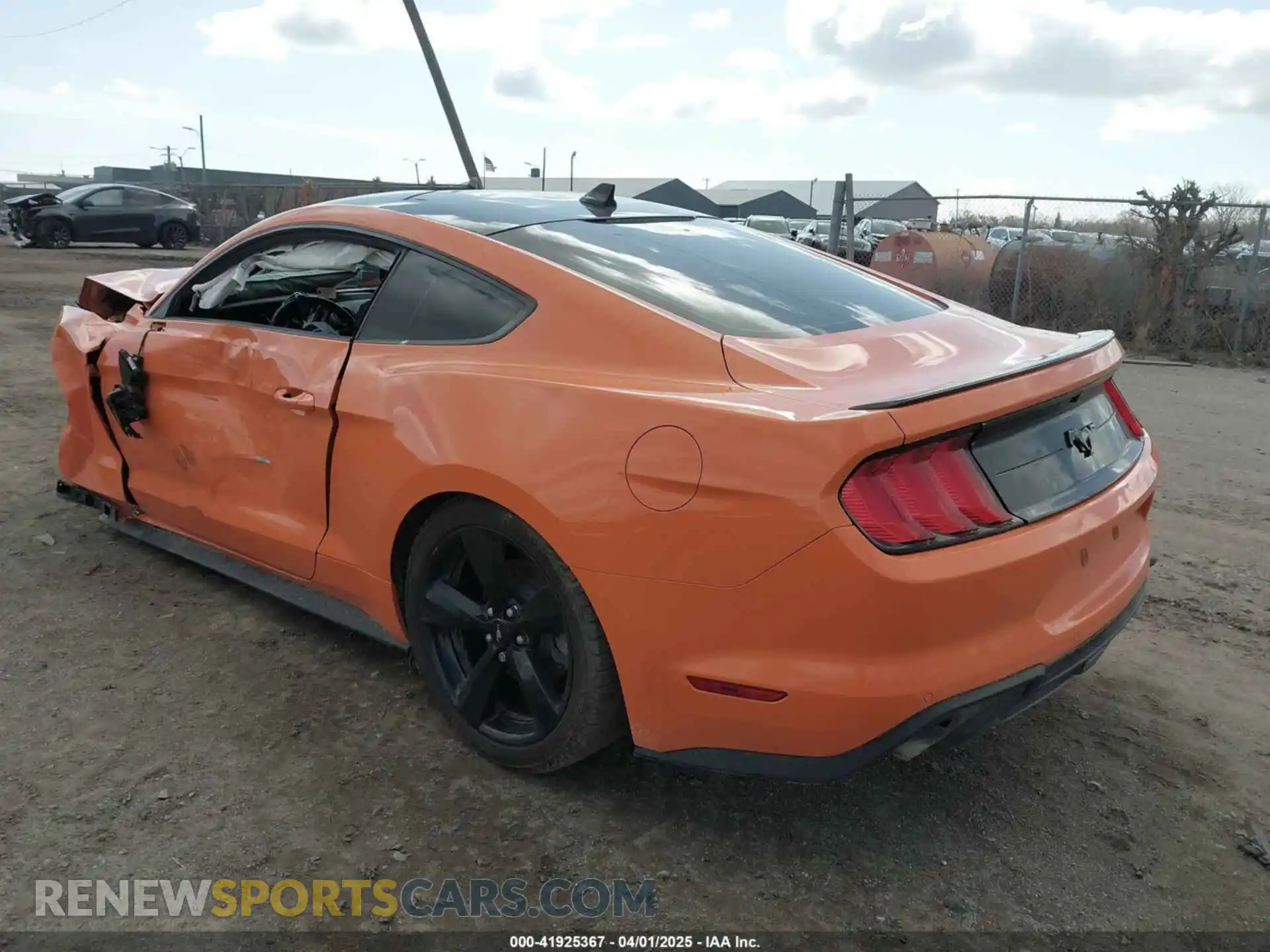 3 Photograph of a damaged car 1FA6P8TH5M5117559 FORD MUSTANG 2021