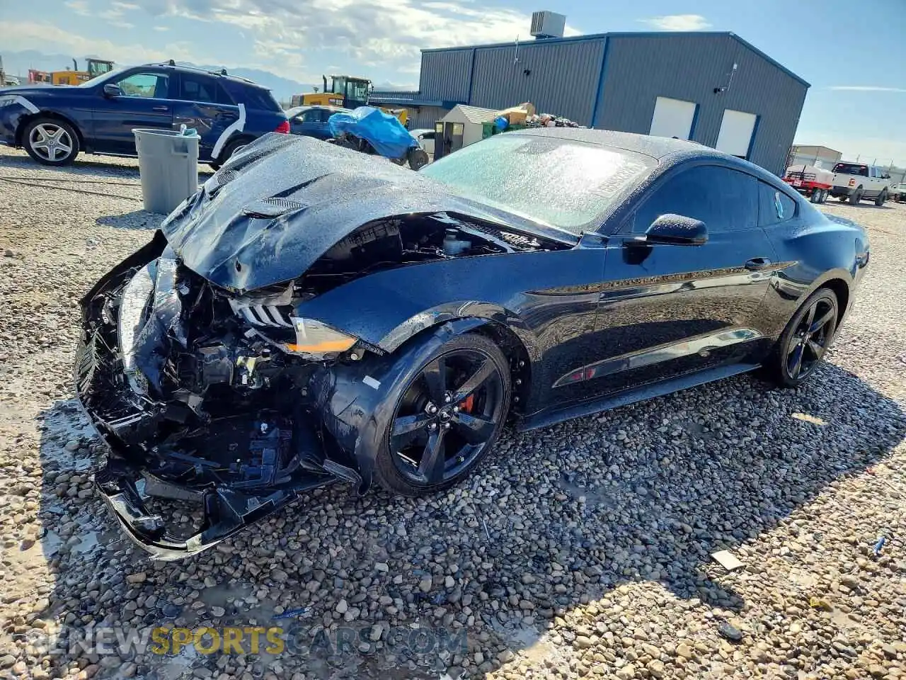 1 Photograph of a damaged car 1FA6P8TH5M5147564 FORD MUSTANG 2021