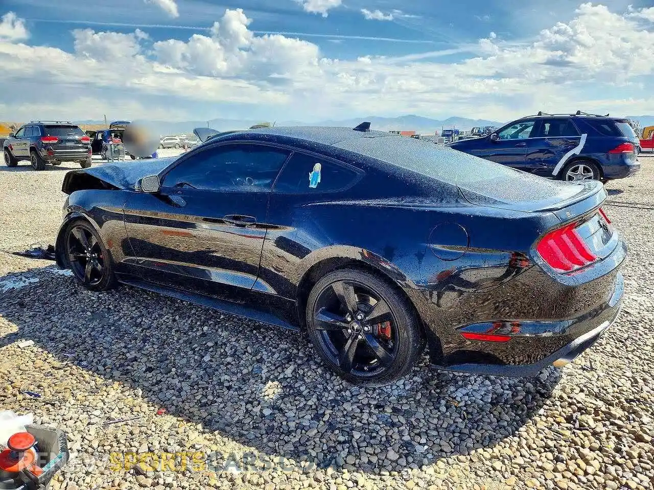 2 Photograph of a damaged car 1FA6P8TH5M5147564 FORD MUSTANG 2021