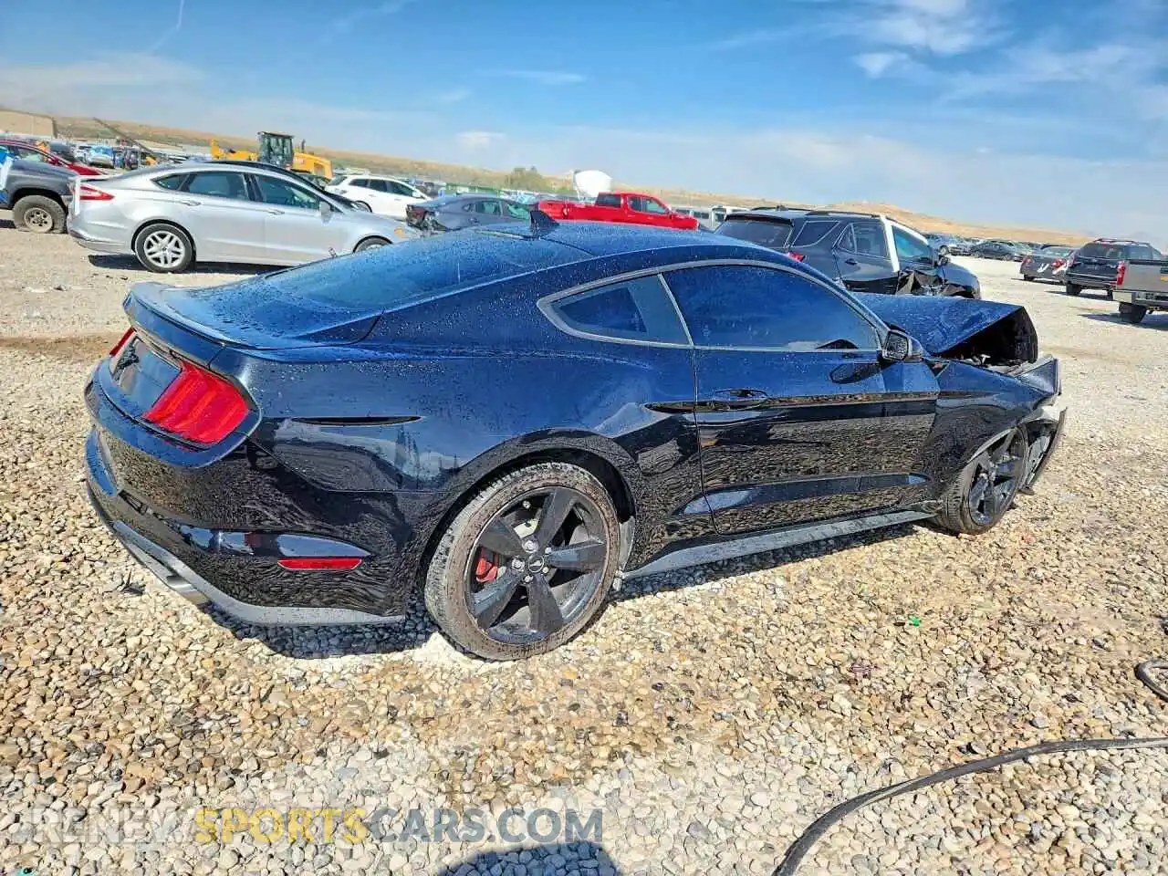 3 Photograph of a damaged car 1FA6P8TH5M5147564 FORD MUSTANG 2021
