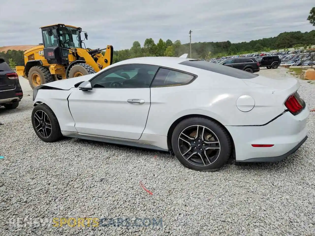 2 fotografías del automóvil dañado 1FA6P8TH5M5155888 FORD MUSTANG 2021