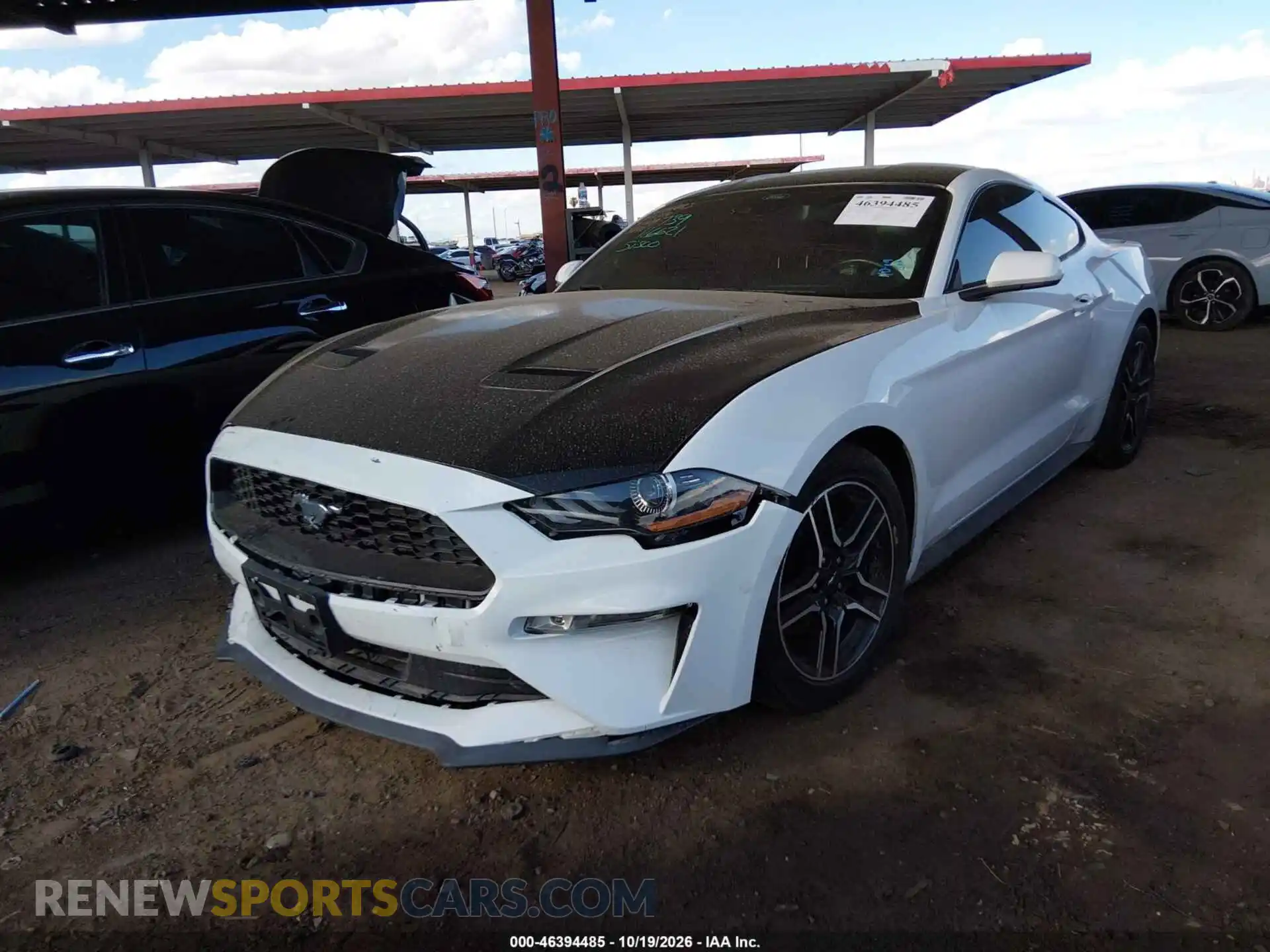 2 Photograph of a damaged car 1FA6P8TH6M5105212 FORD MUSTANG 2021