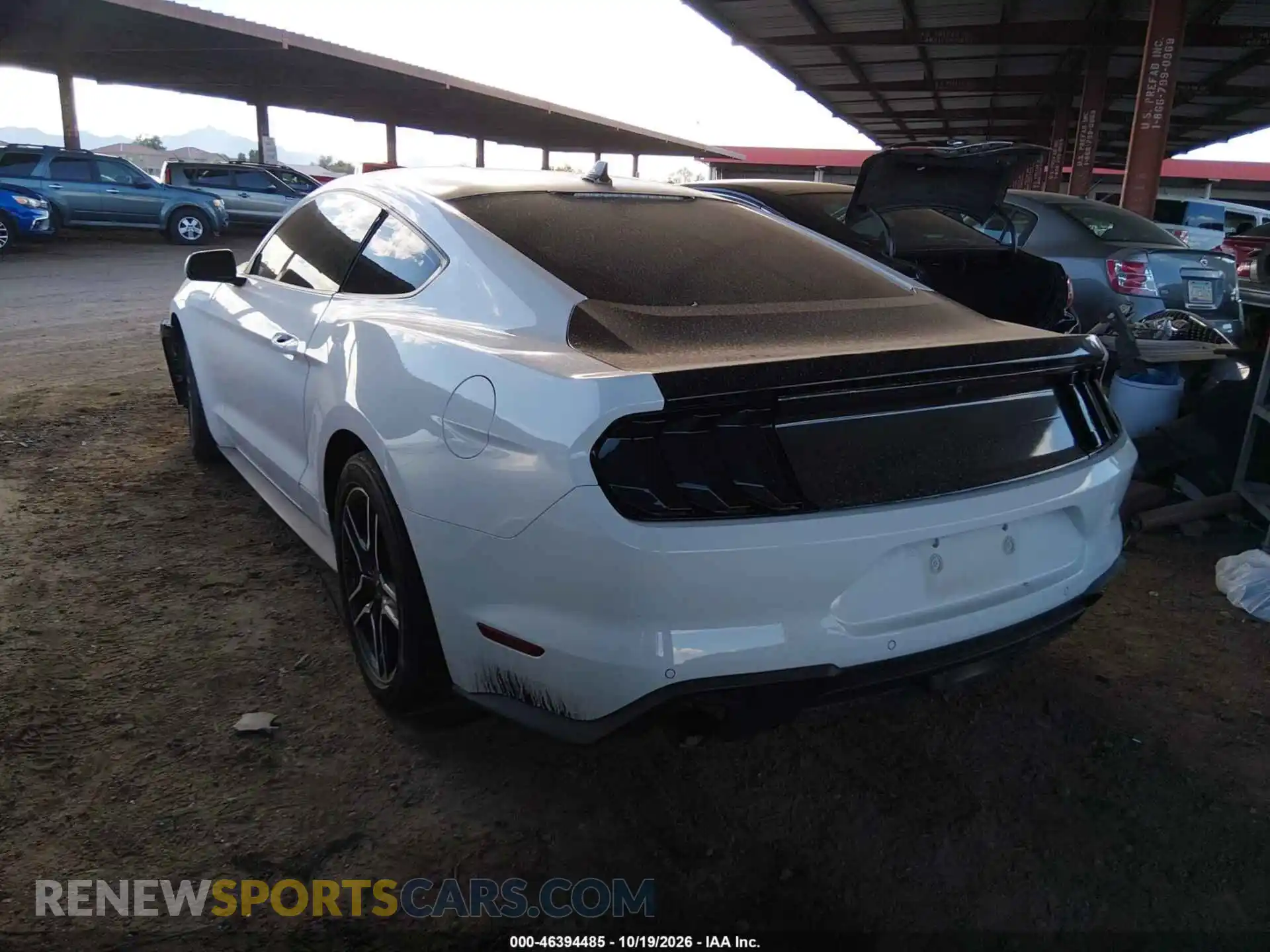 3 Photograph of a damaged car 1FA6P8TH6M5105212 FORD MUSTANG 2021