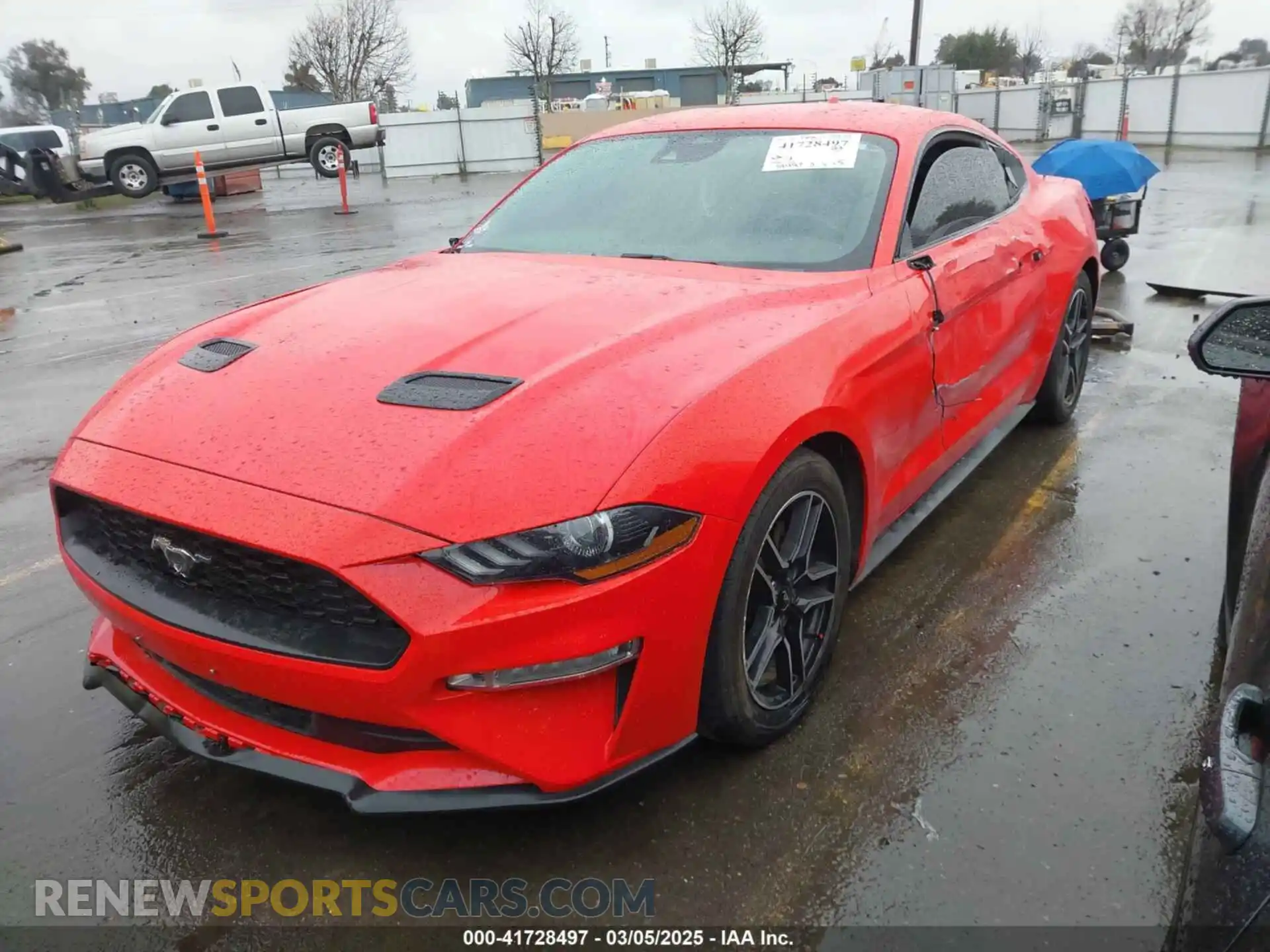 2 Photograph of a damaged car 1FA6P8TH6M5105761 FORD MUSTANG 2021
