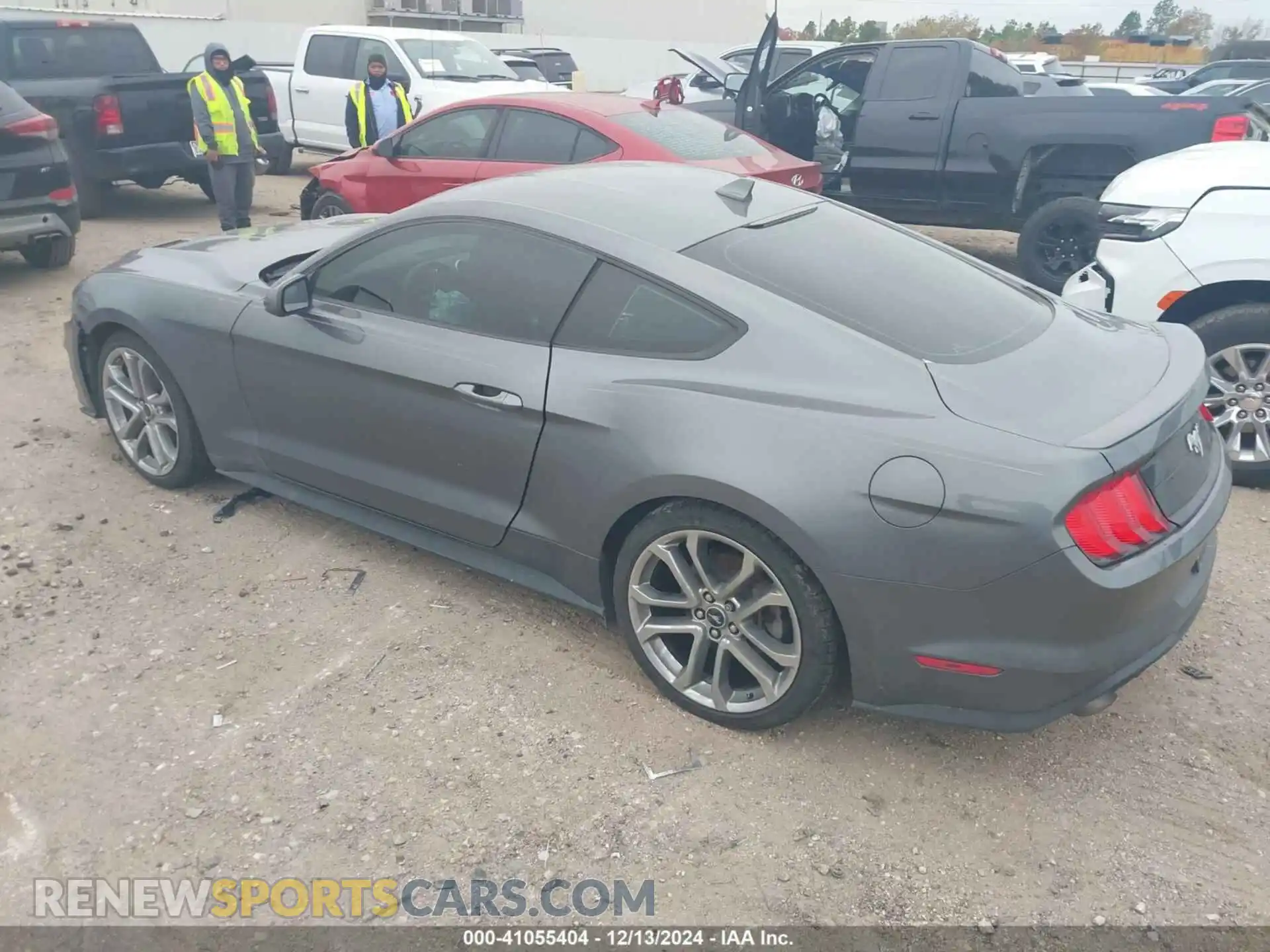3 Фотография поврежденного автомобиля 1FA6P8TH6M5138470 FORD MUSTANG 2021