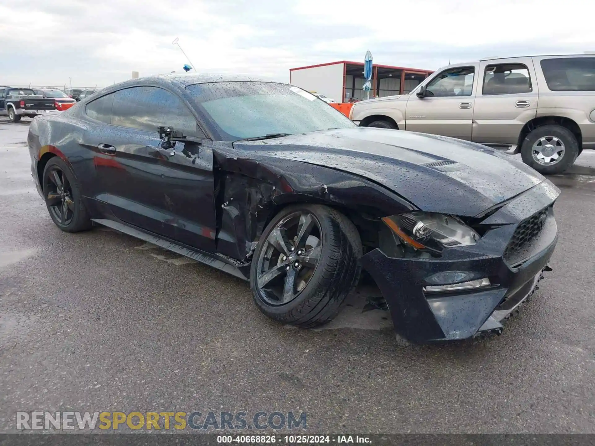 1 Photograph of a damaged car 1FA6P8TH7M5122830 FORD MUSTANG 2021