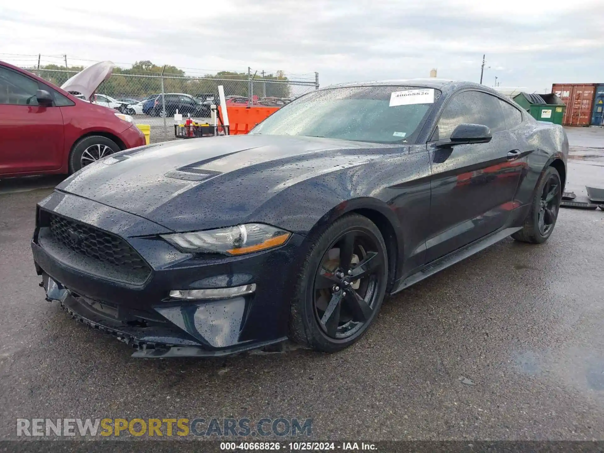 2 Photograph of a damaged car 1FA6P8TH7M5122830 FORD MUSTANG 2021