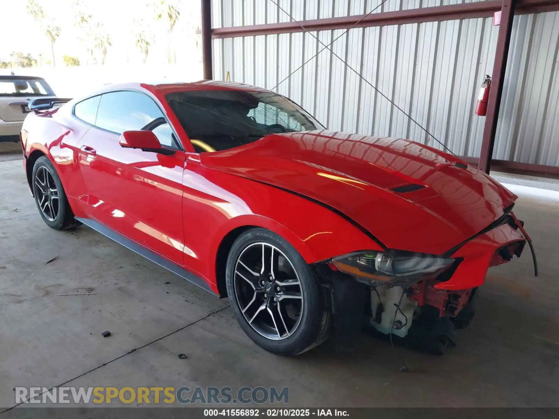 1 Photograph of a damaged car 1FA6P8TH7M5134699 FORD MUSTANG 2021