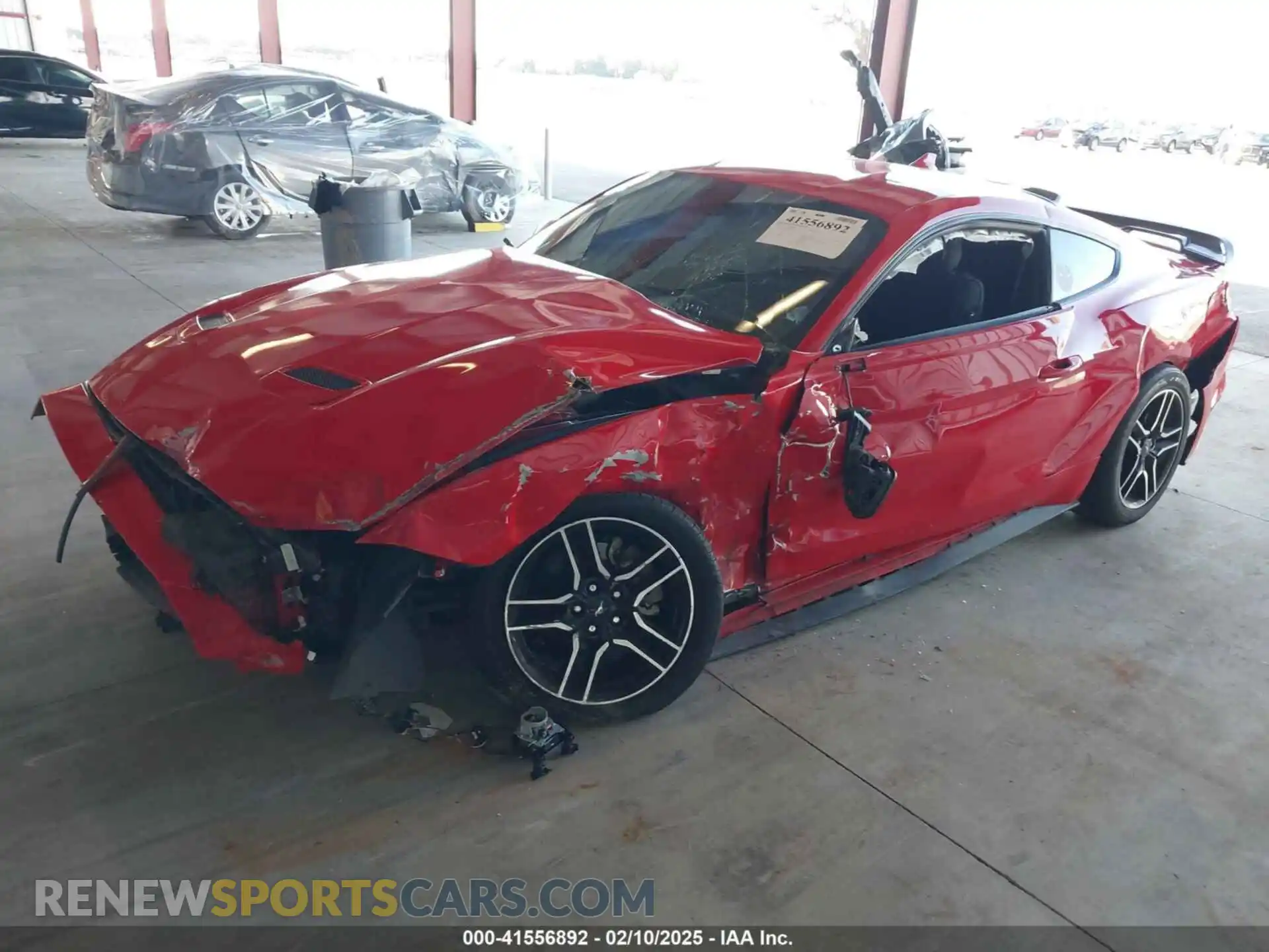 2 Photograph of a damaged car 1FA6P8TH7M5134699 FORD MUSTANG 2021