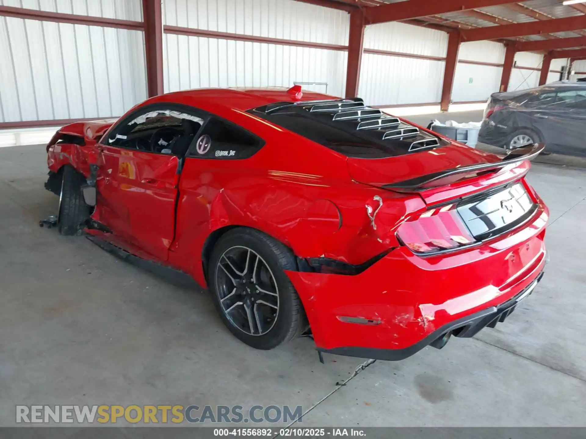 3 Photograph of a damaged car 1FA6P8TH7M5134699 FORD MUSTANG 2021