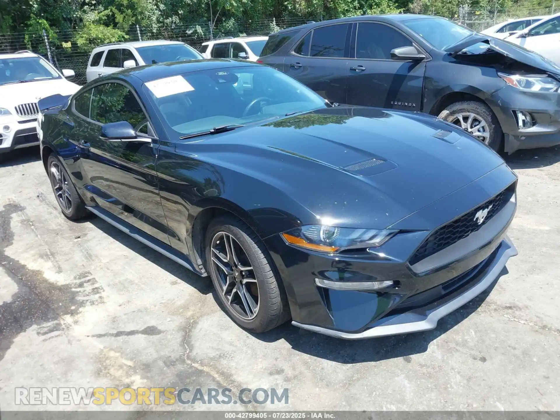 1 Photograph of a damaged car 1FA6P8TH7M5151275 FORD MUSTANG 2021