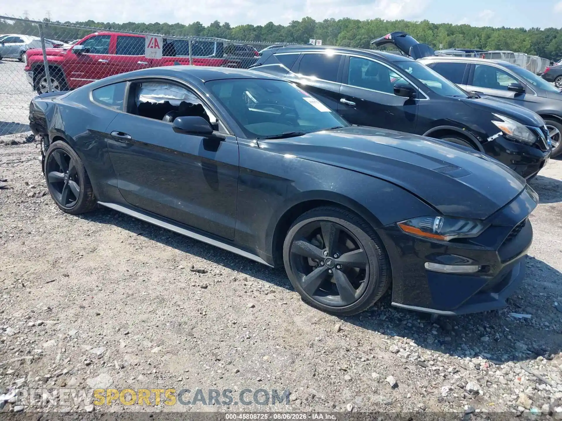 1 Photograph of a damaged car 1FA6P8TH7M5153463 FORD MUSTANG 2021
