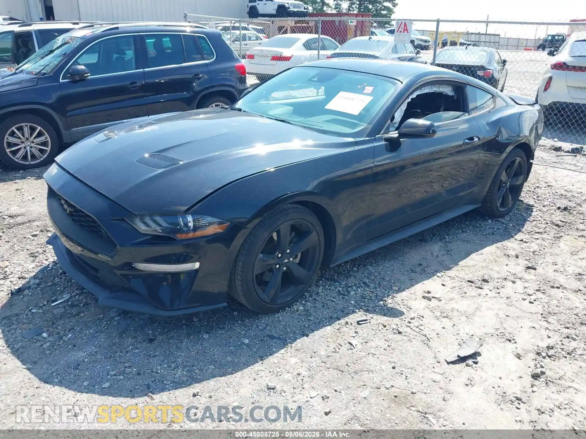 2 Photograph of a damaged car 1FA6P8TH7M5153463 FORD MUSTANG 2021