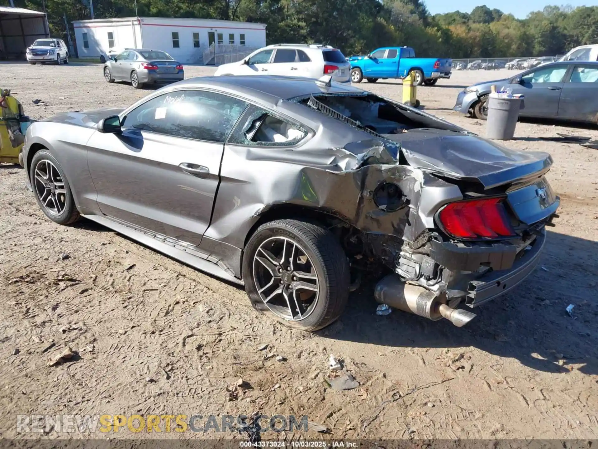 3 Photograph of a damaged car 1FA6P8TH8M5134940 FORD MUSTANG 2021