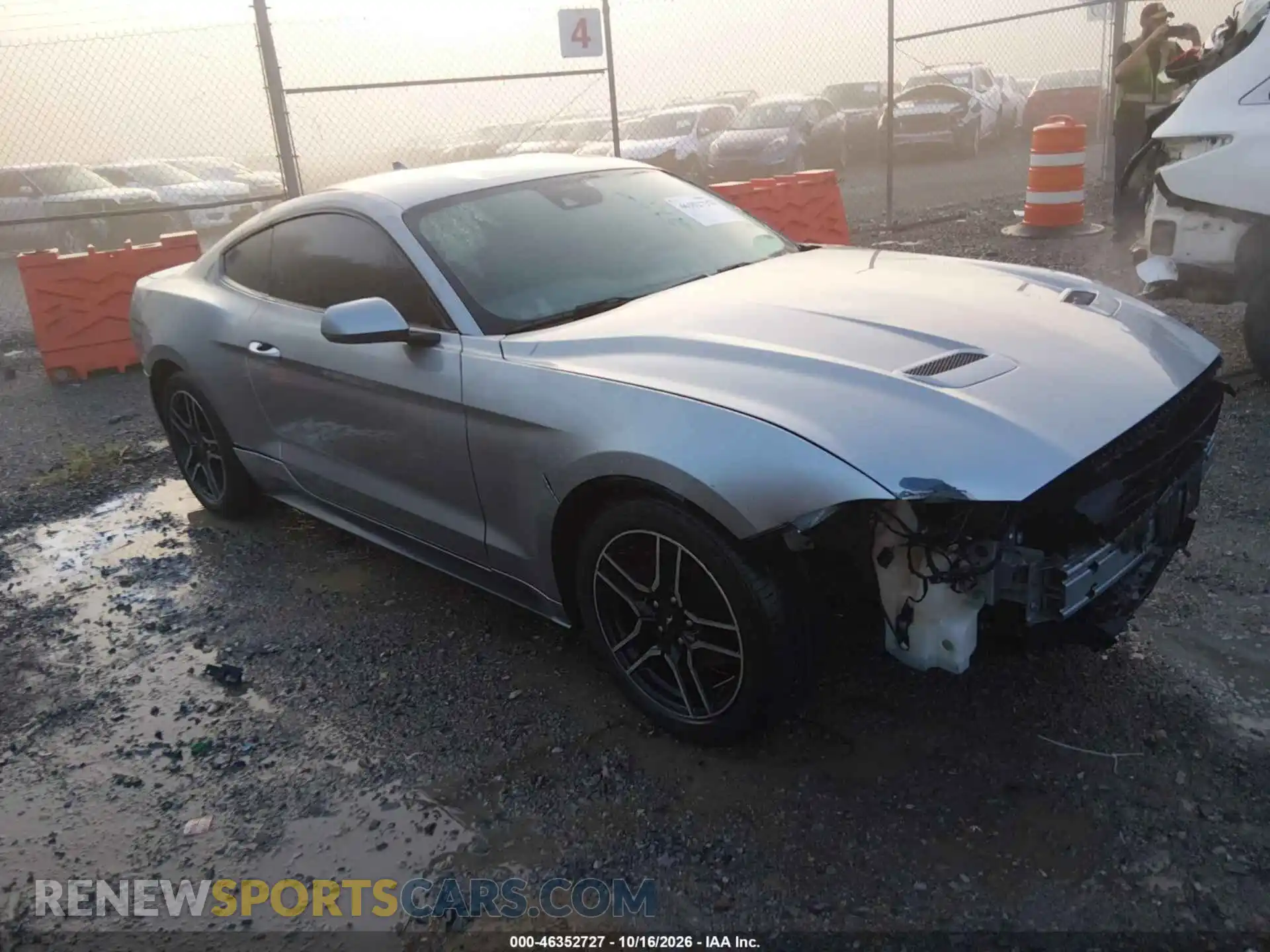 1 Photograph of a damaged car 1FA6P8TH8M5137370 FORD MUSTANG 2021
