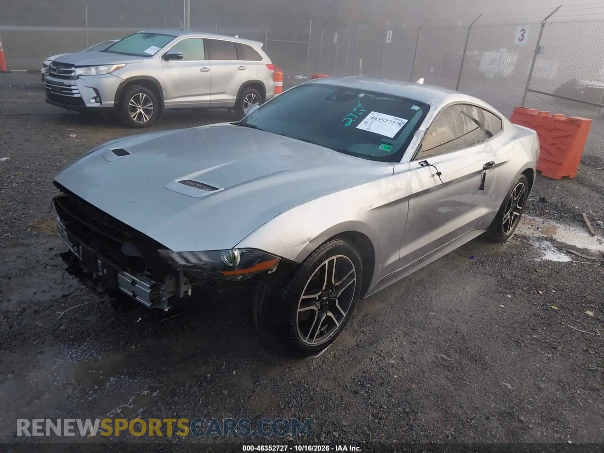2 Photograph of a damaged car 1FA6P8TH8M5137370 FORD MUSTANG 2021