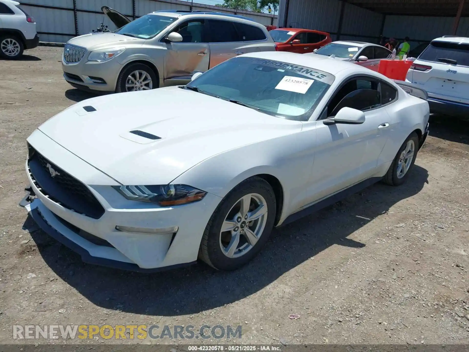 2 Photograph of a damaged car 1FA6P8TH8M5146814 FORD MUSTANG 2021