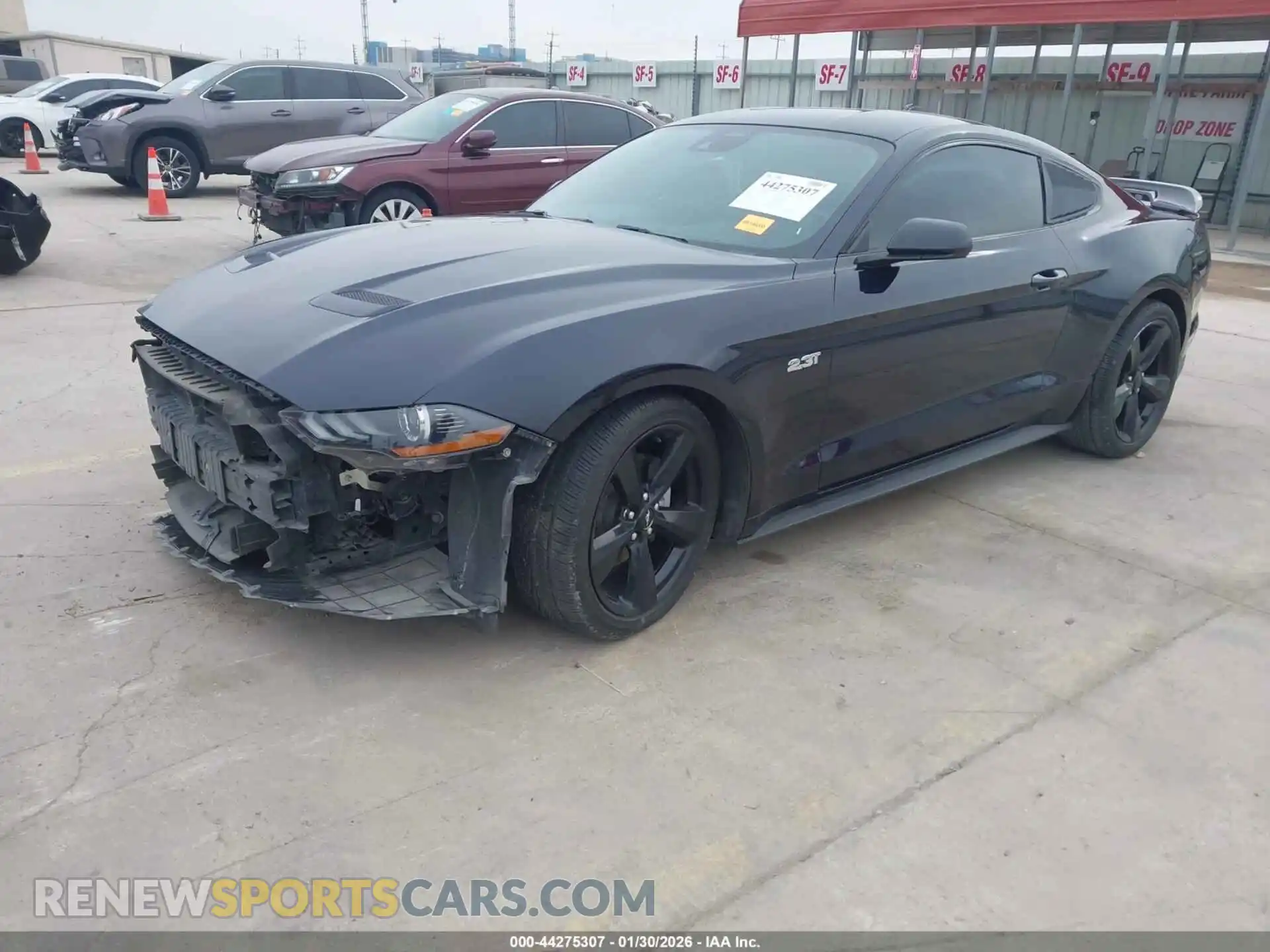 2 Photograph of a damaged car 1FA6P8TH8M5150085 FORD MUSTANG 2021