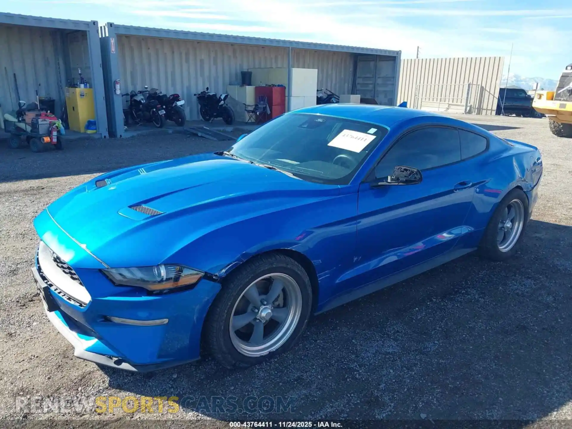 2 Photograph of a damaged car 1FA6P8TH8M5152323 FORD MUSTANG 2021