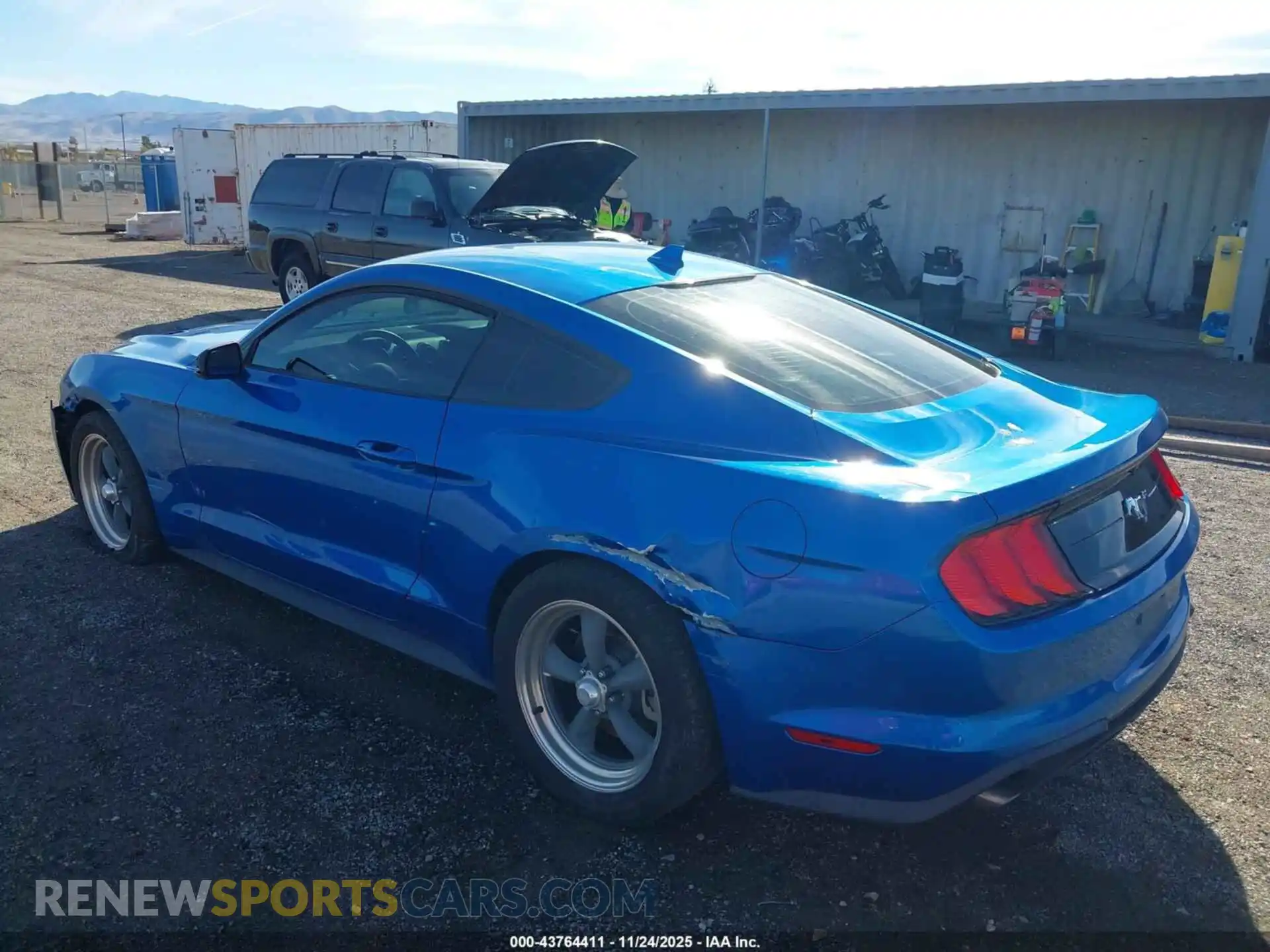 3 Photograph of a damaged car 1FA6P8TH8M5152323 FORD MUSTANG 2021