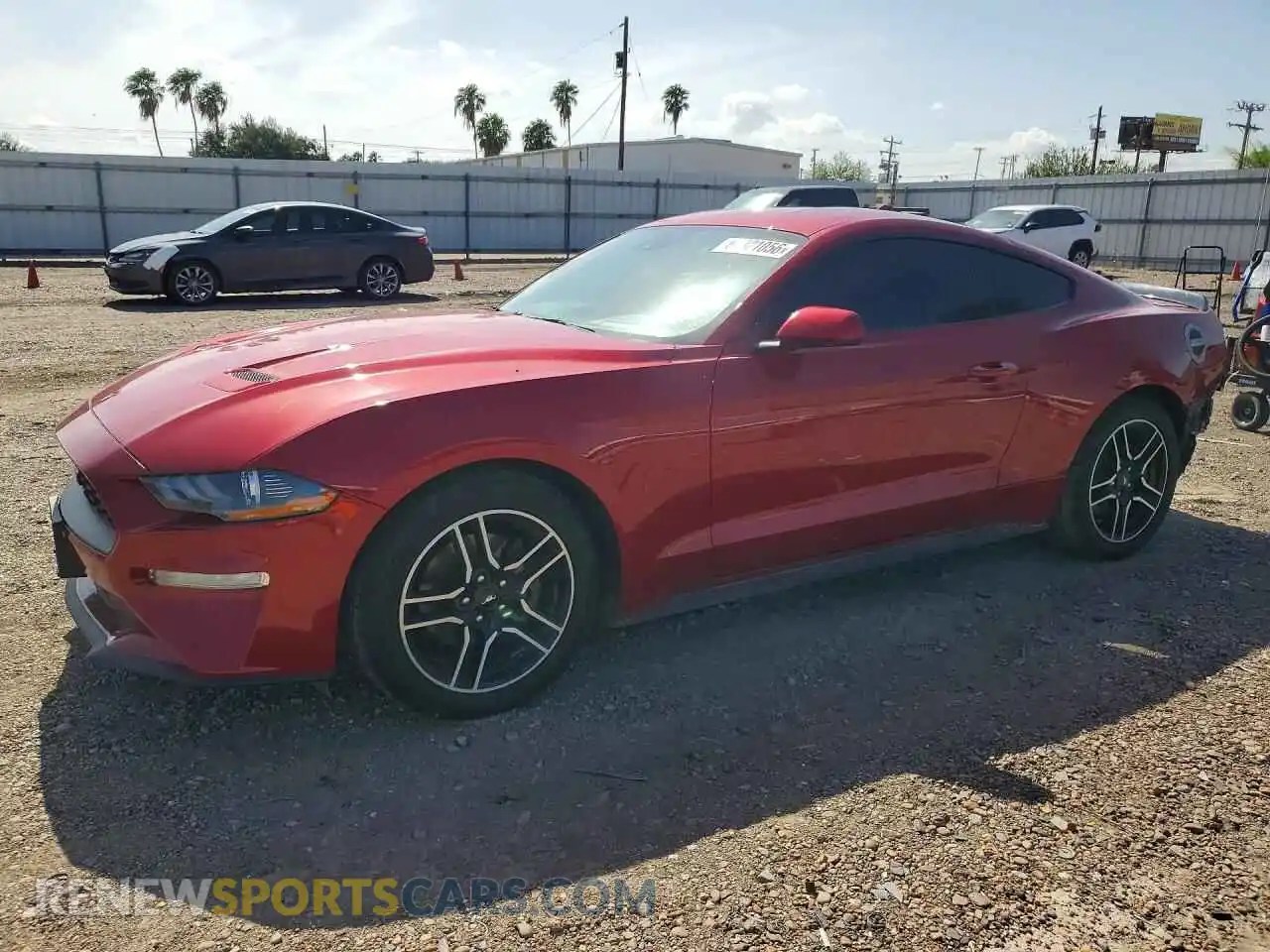 1 fotografías del automóvil dañado 1FA6P8TH8M5154220 FORD MUSTANG 2021