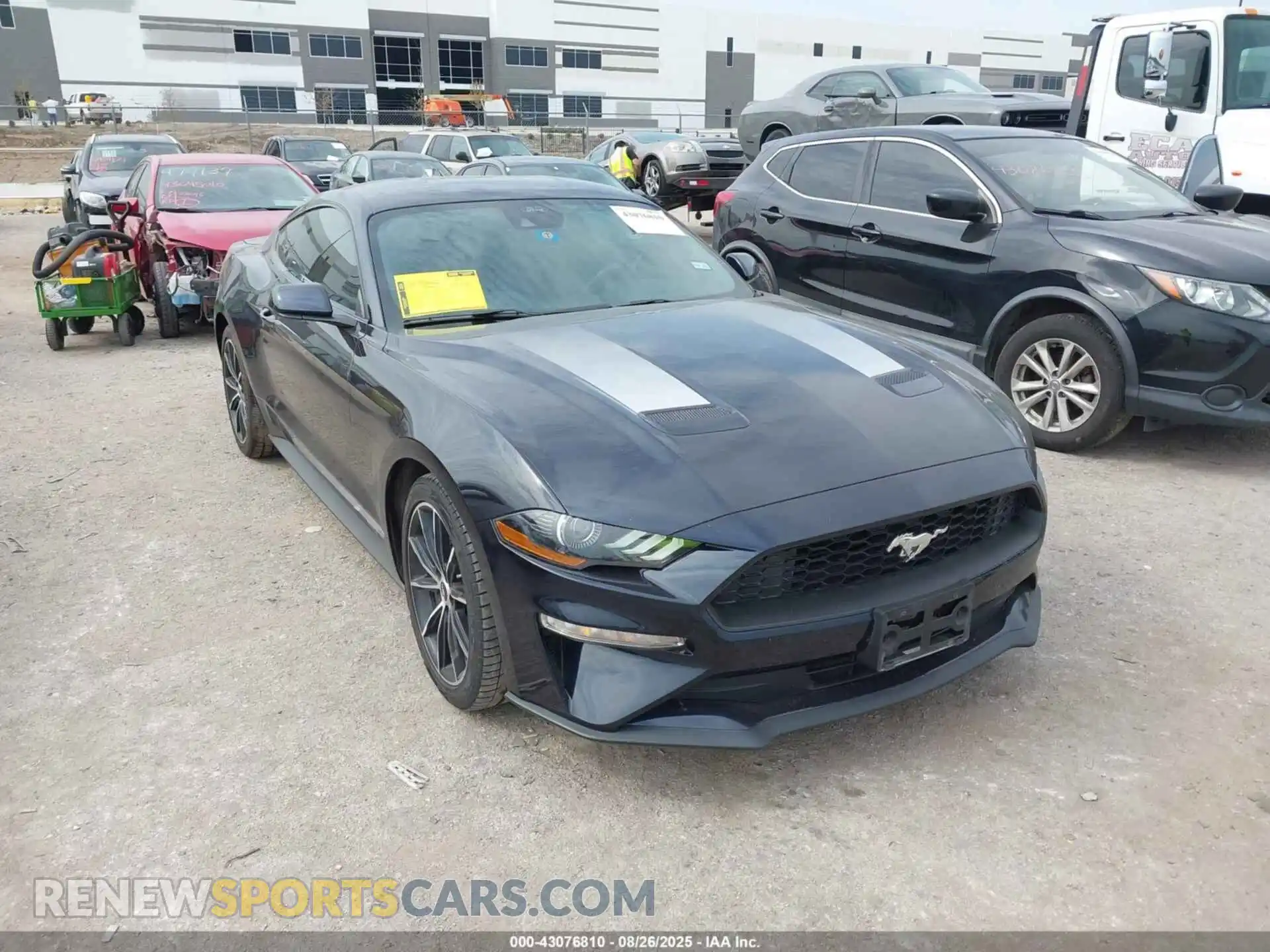 1 Photograph of a damaged car 1FA6P8TH8M5154301 FORD MUSTANG 2021